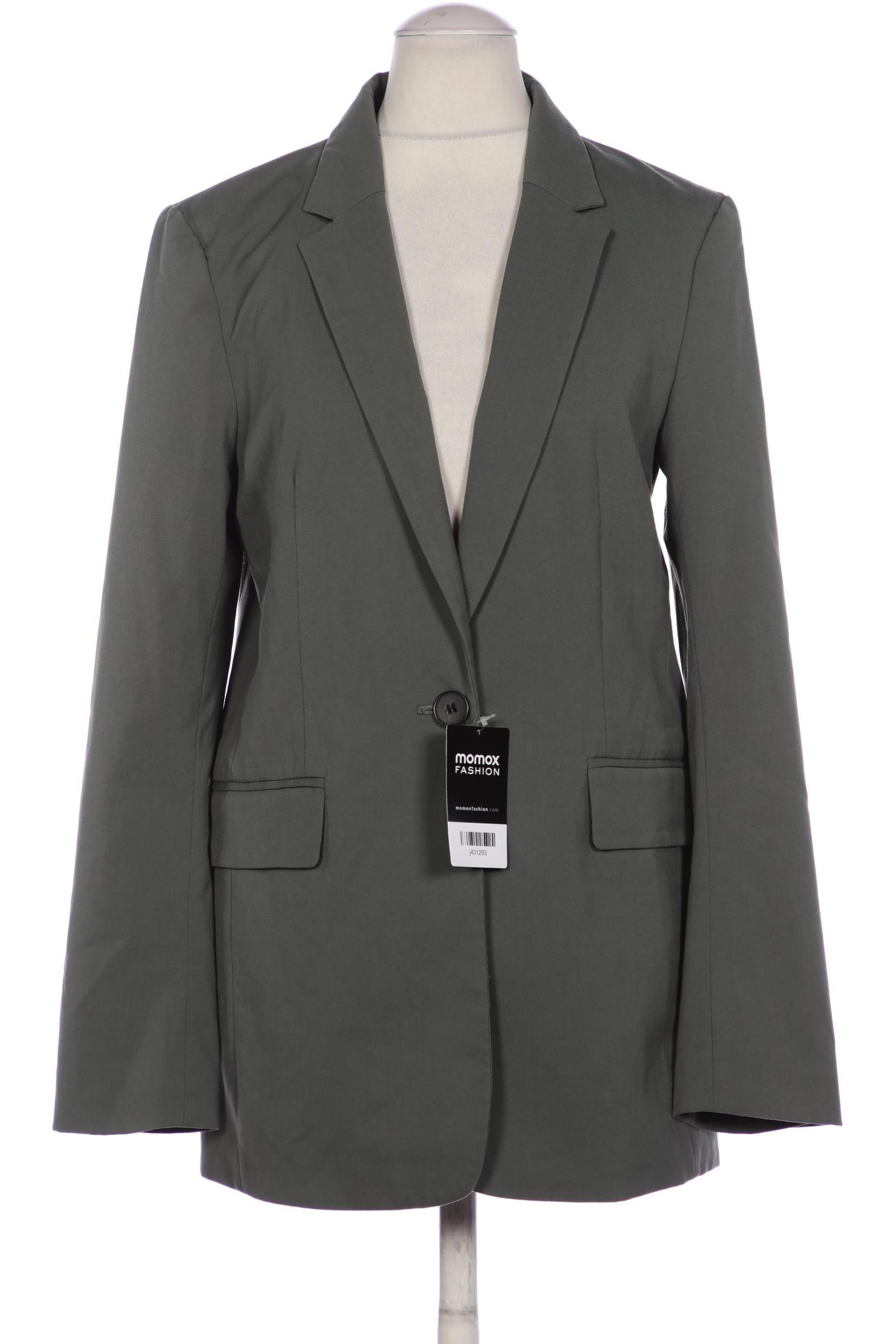 

H&M Damen Blazer, grün, Gr. 34