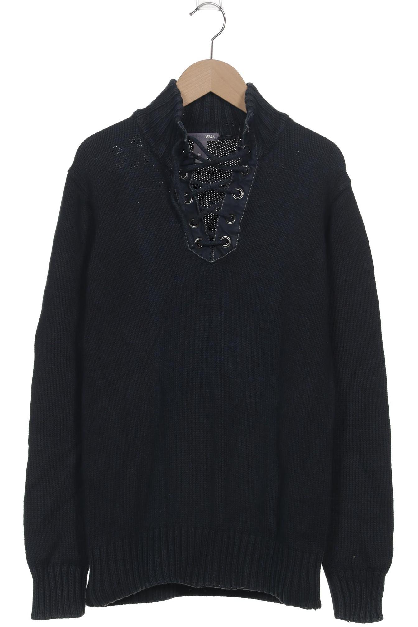 

H&M Damen Pullover, marineblau, Gr. 38