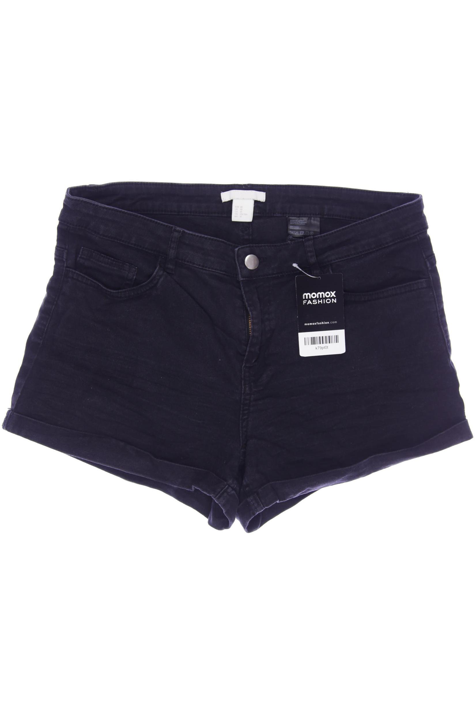 

H&M Damen Shorts, schwarz, Gr. 40