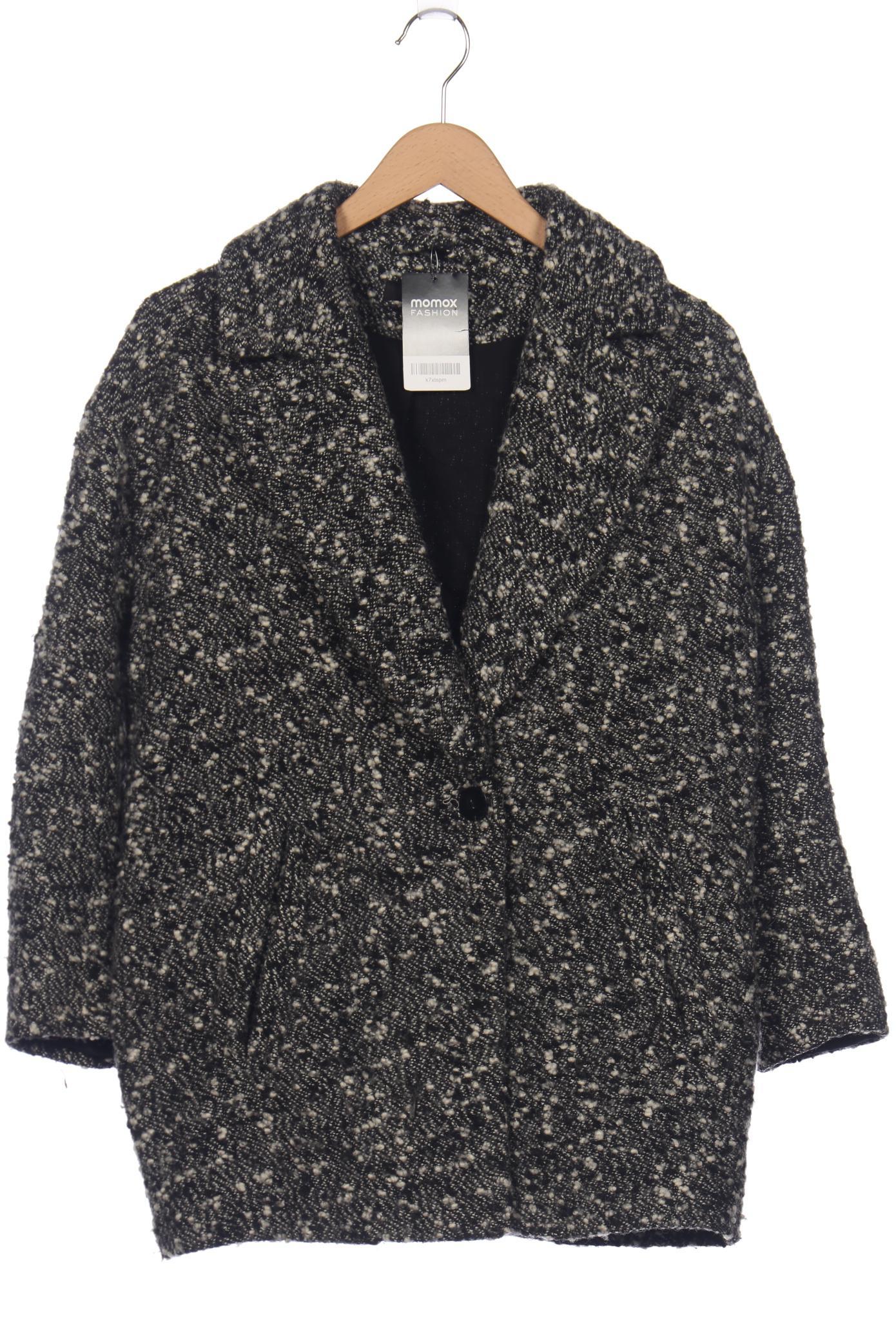 

H&M Damen Mantel, schwarz