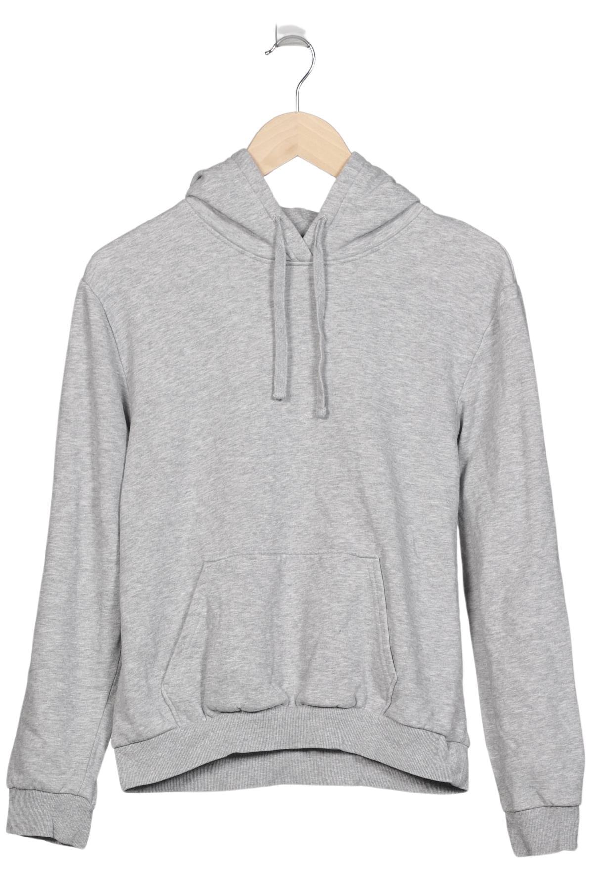 

H&M Damen Kapuzenpullover, grau, Gr. 36