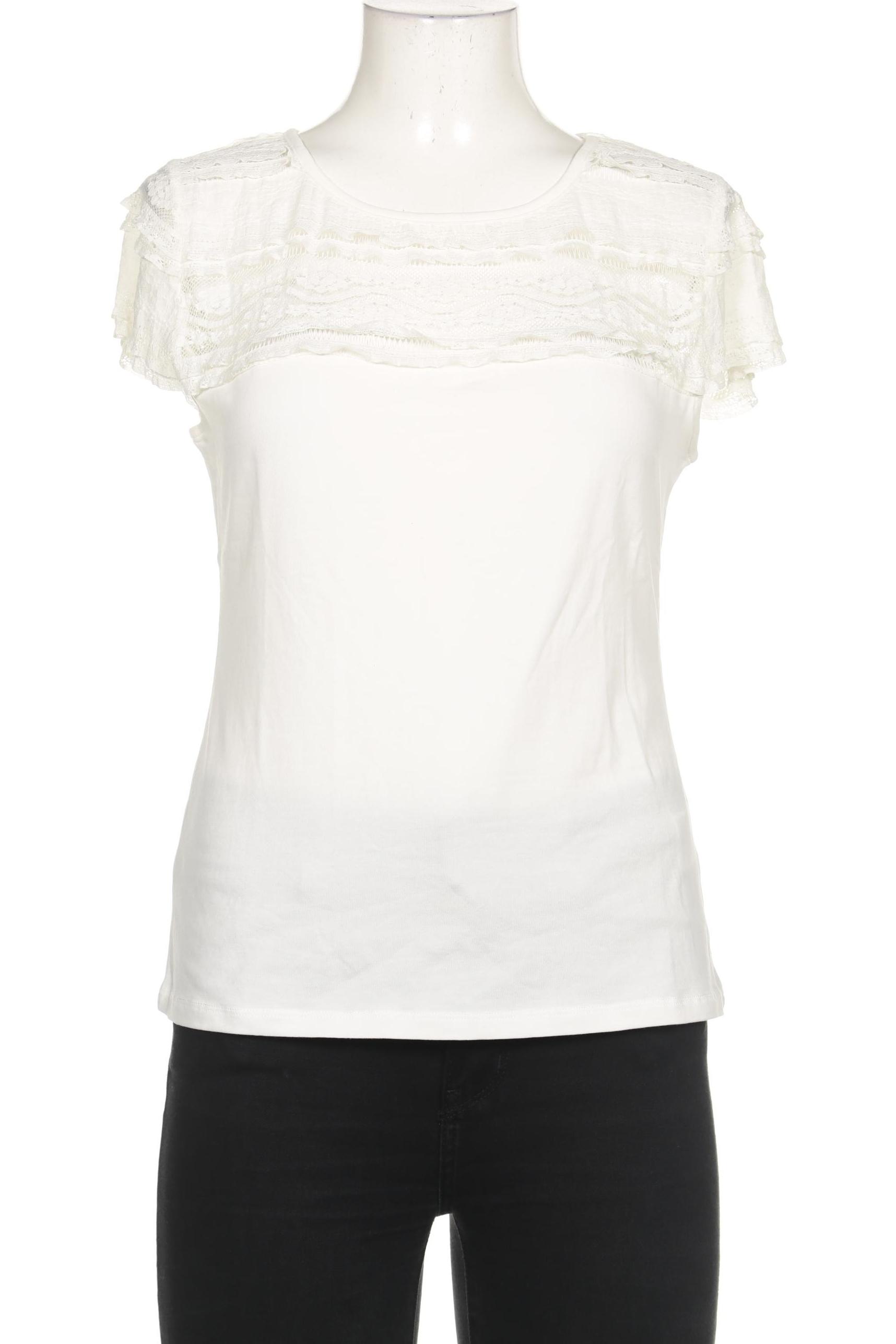 

H&M Damen T-Shirt, weiß, Gr. 42