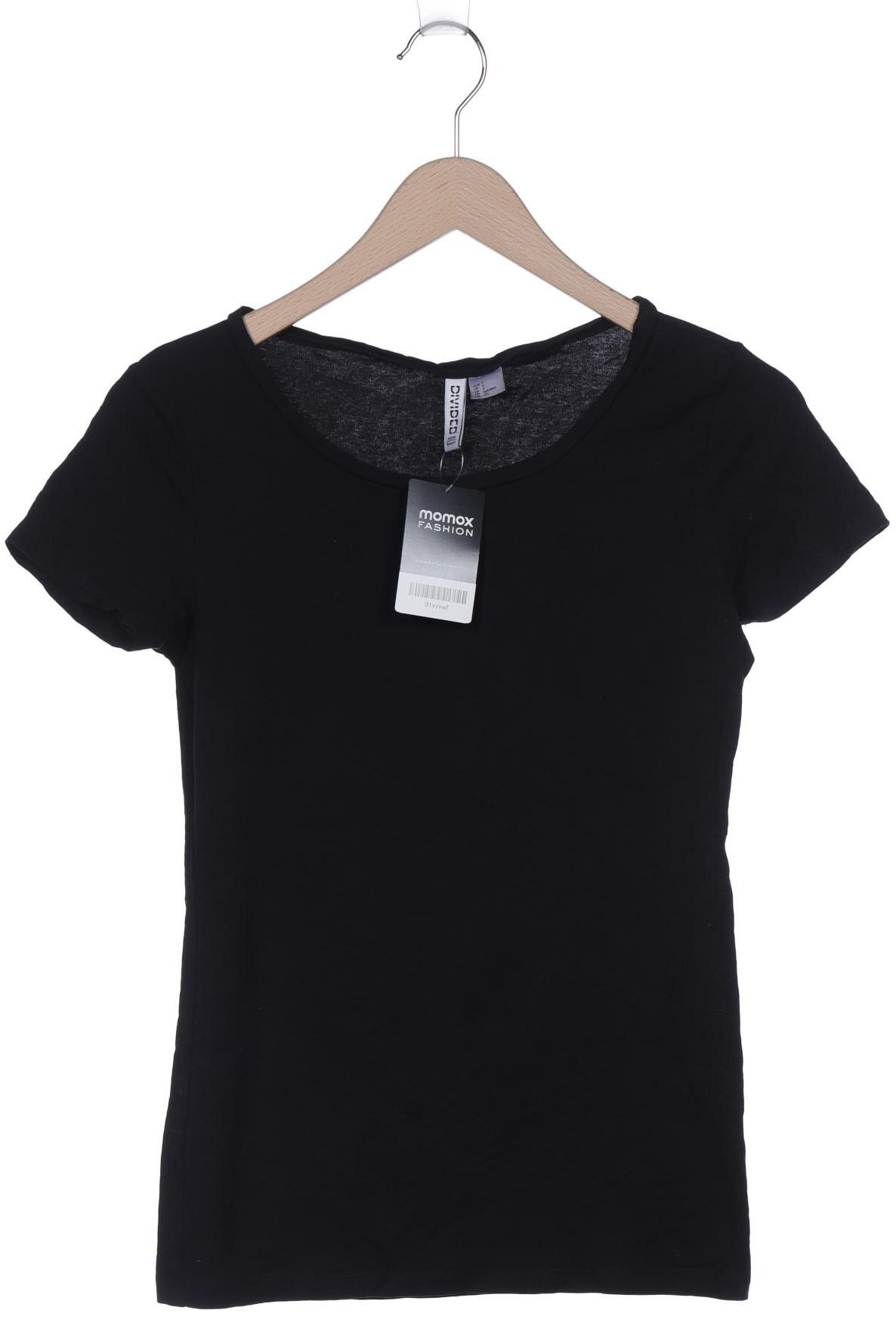 

H&M Damen T-Shirt, schwarz, Gr. 36