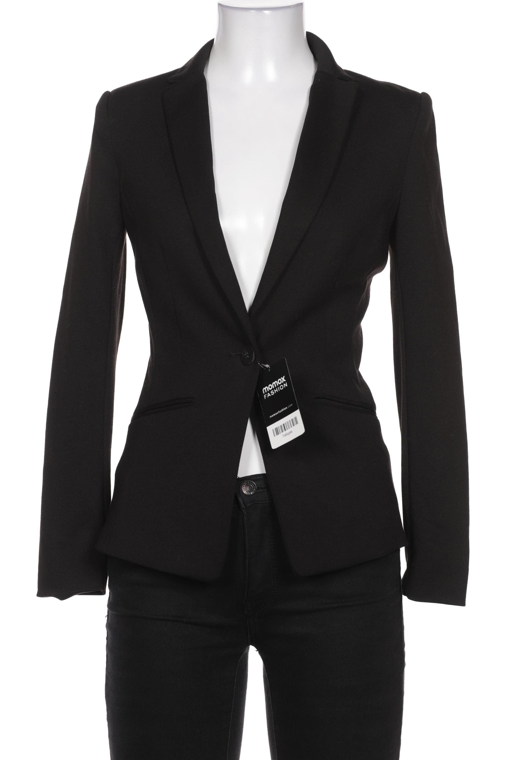 

H&M Damen Blazer, schwarz, Gr. 34
