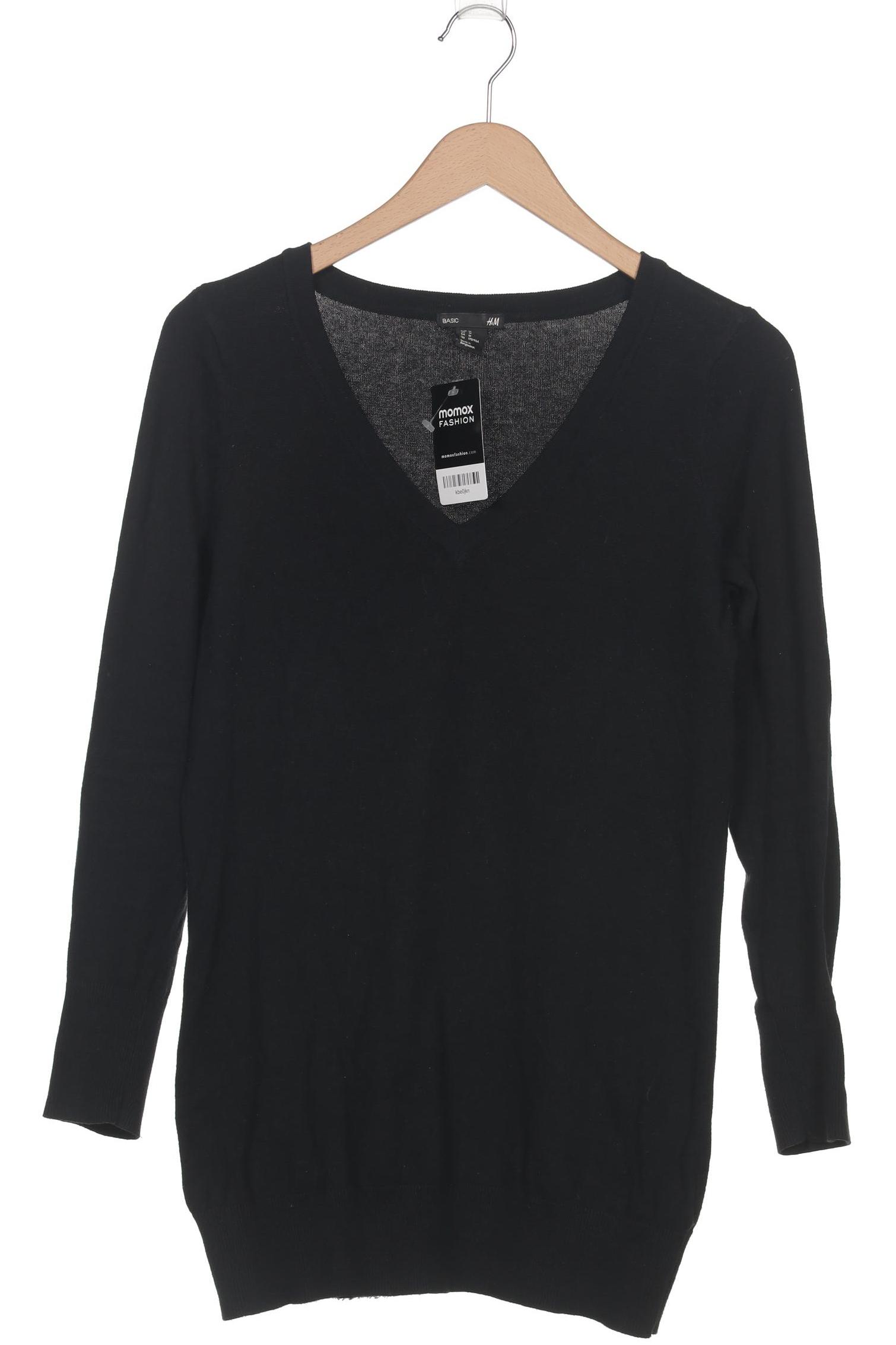 

H&M Damen Pullover, schwarz, Gr. 38
