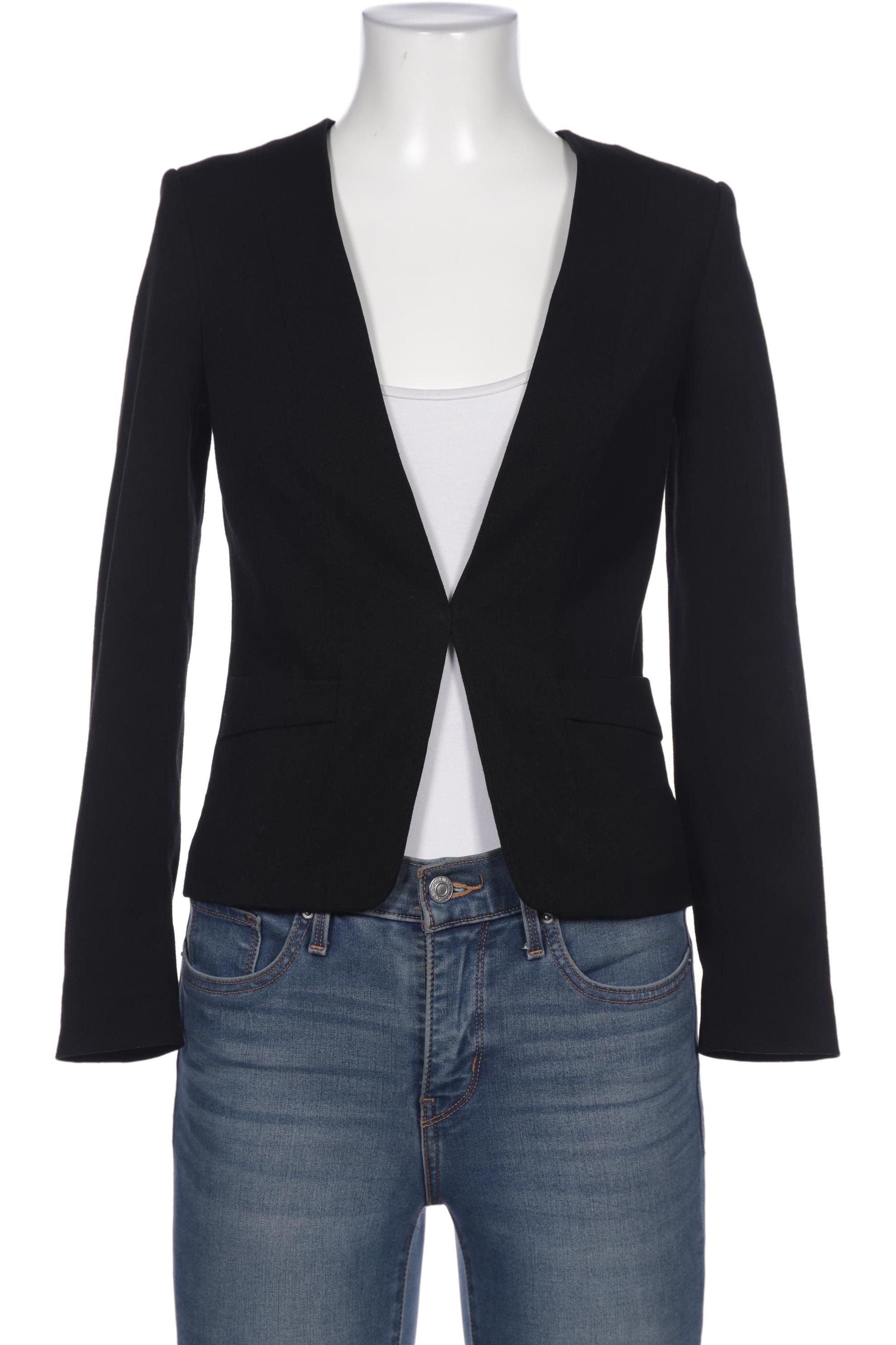 

H&M Damen Blazer, schwarz, Gr. 34