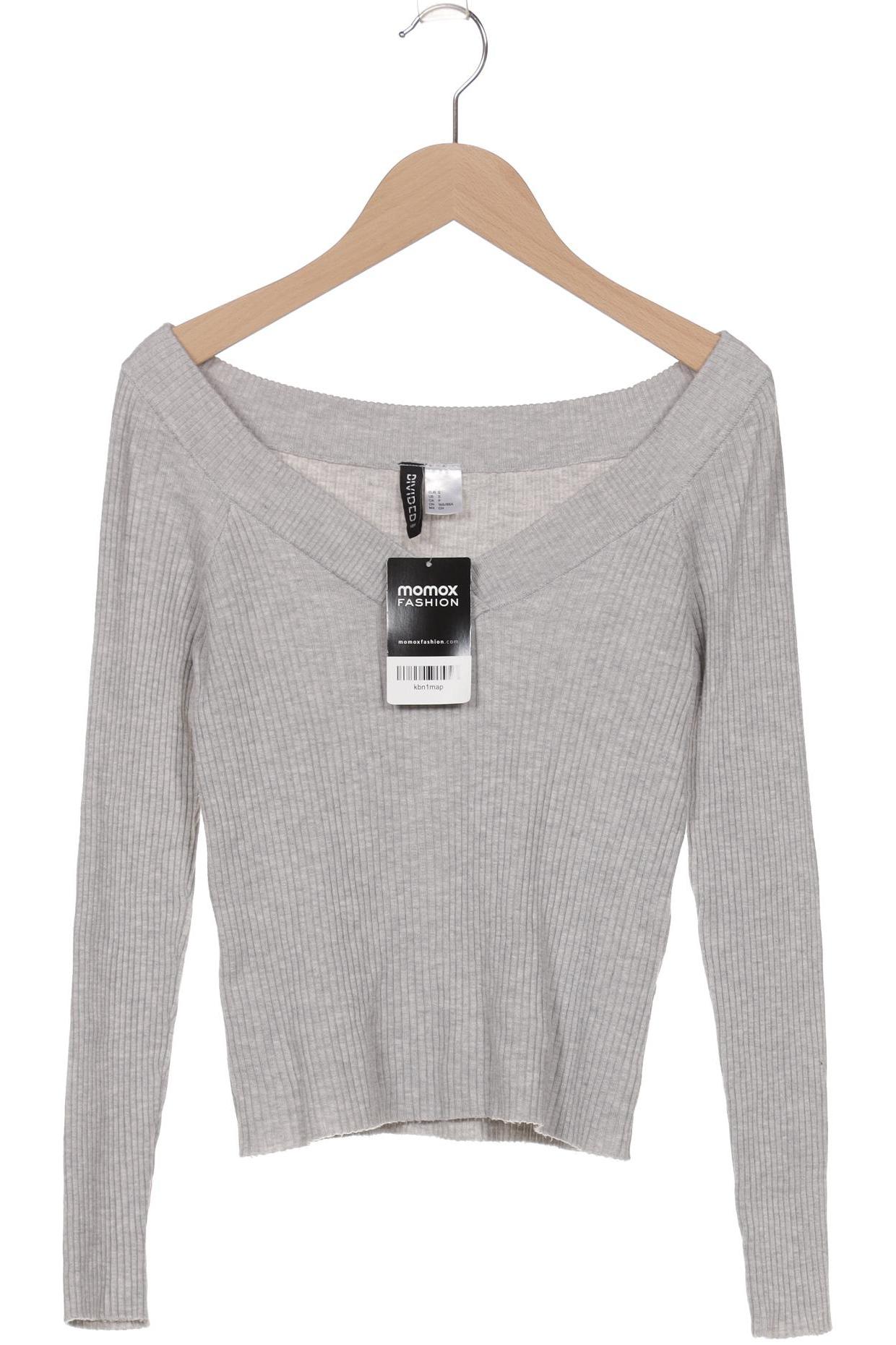 

H&M Damen Pullover, grau, Gr. 36