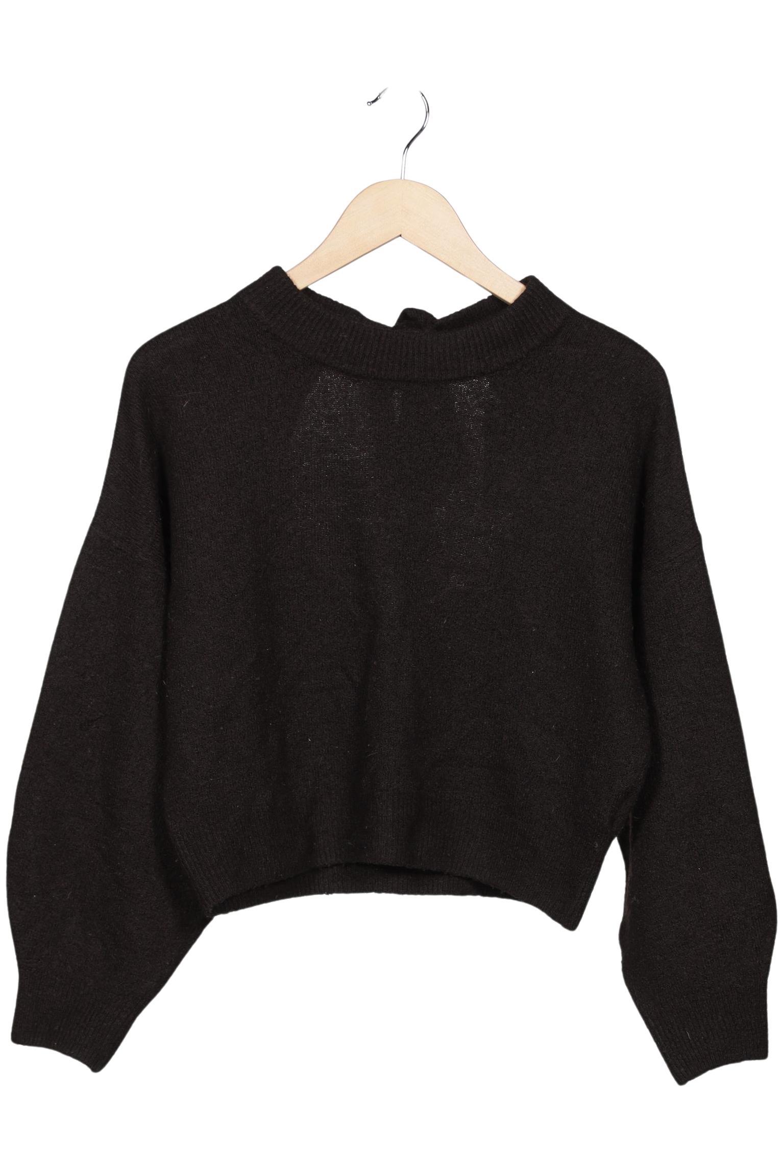 

H&M Damen Pullover, schwarz, Gr. 38