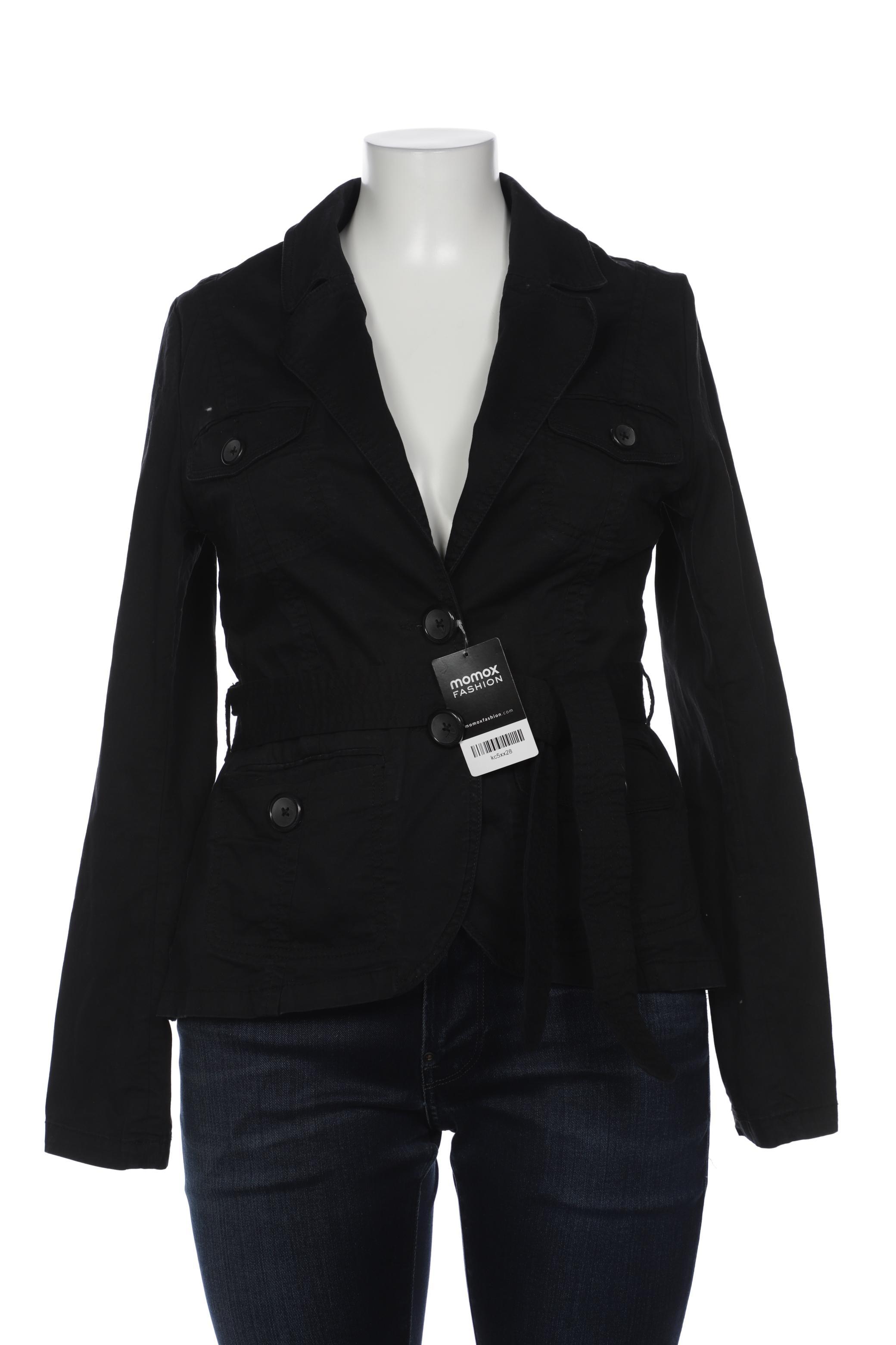 

H&M Damen Jacke, schwarz, Gr. 42