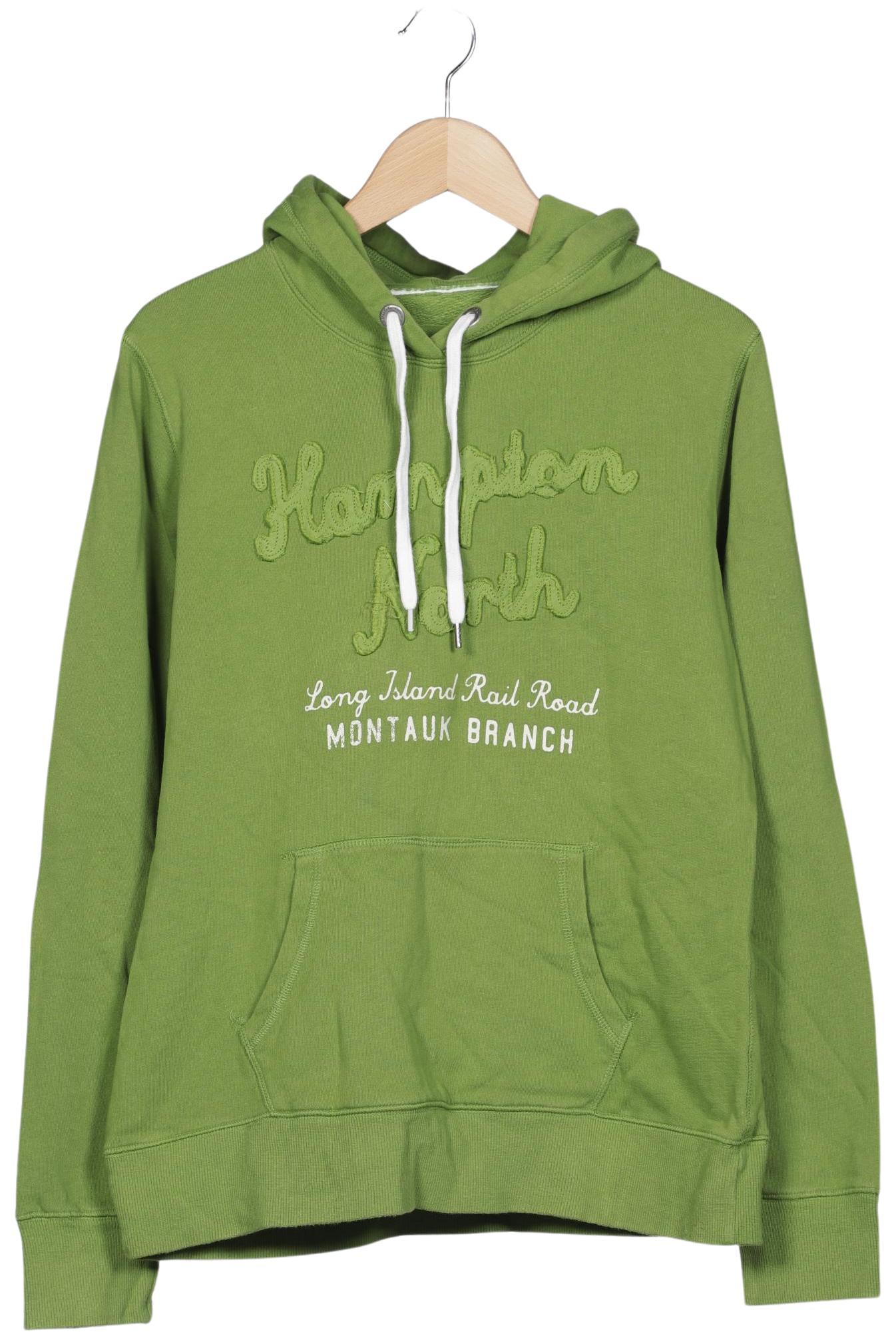 

H&M Damen Kapuzenpullover, grün, Gr. 42