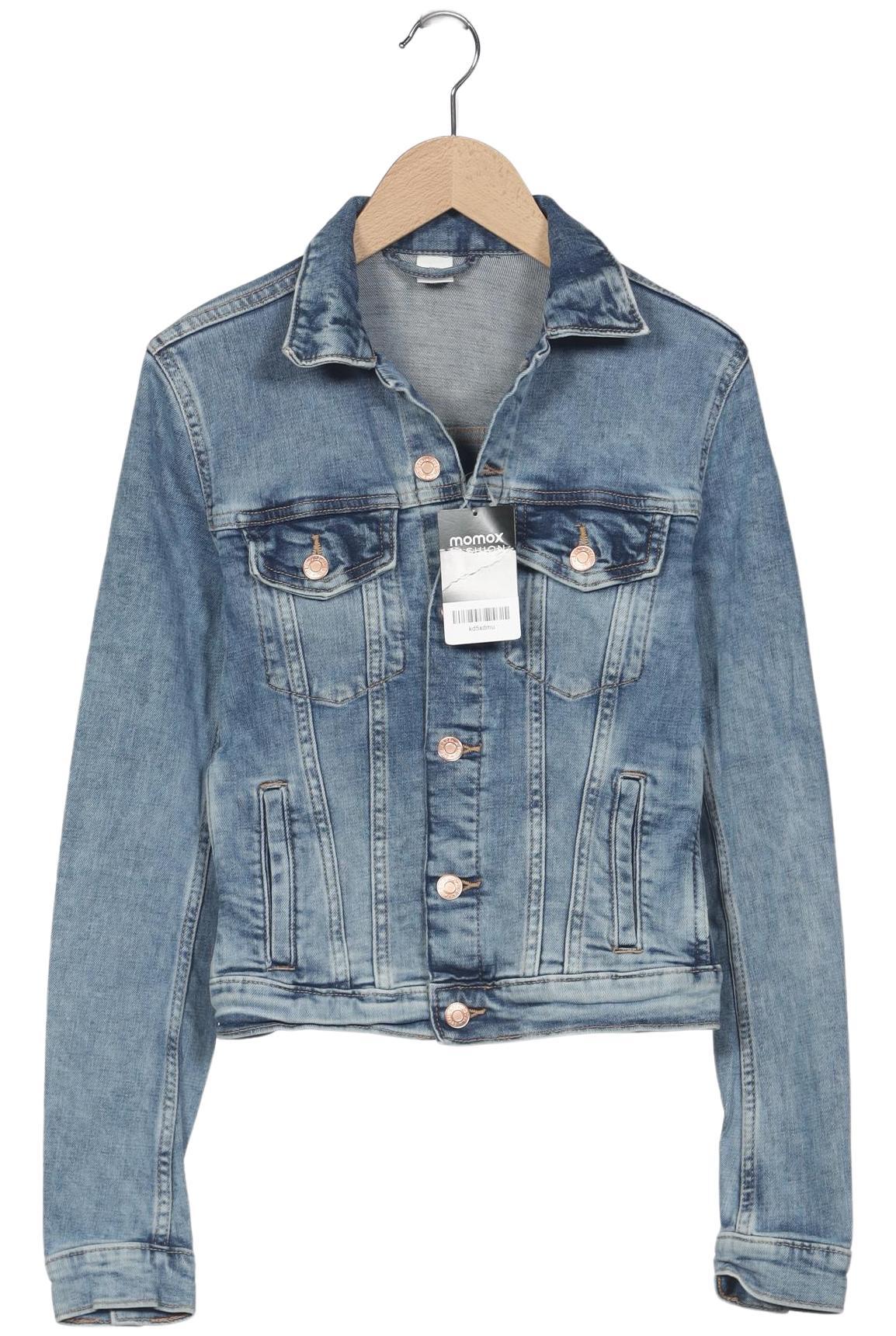 

H&M Damen Jacke, blau, Gr. 34