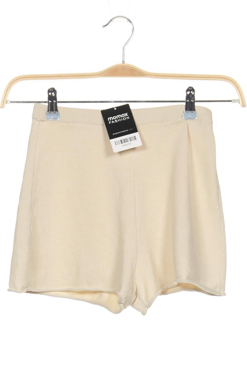 

H&M Damen Shorts, cremeweiß, Gr. 34