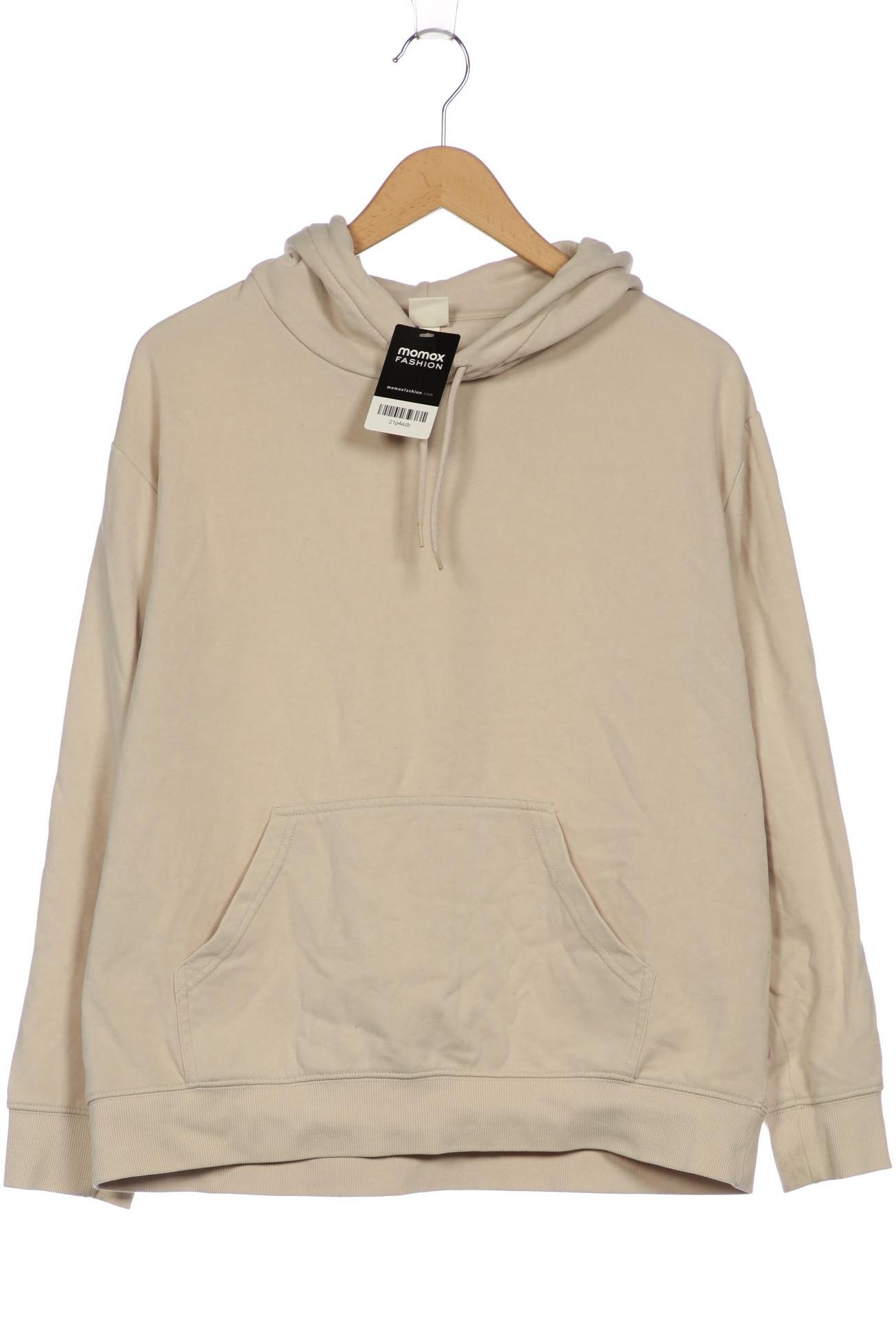 

H&M Damen Kapuzenpullover, cremeweiß, Gr. 38