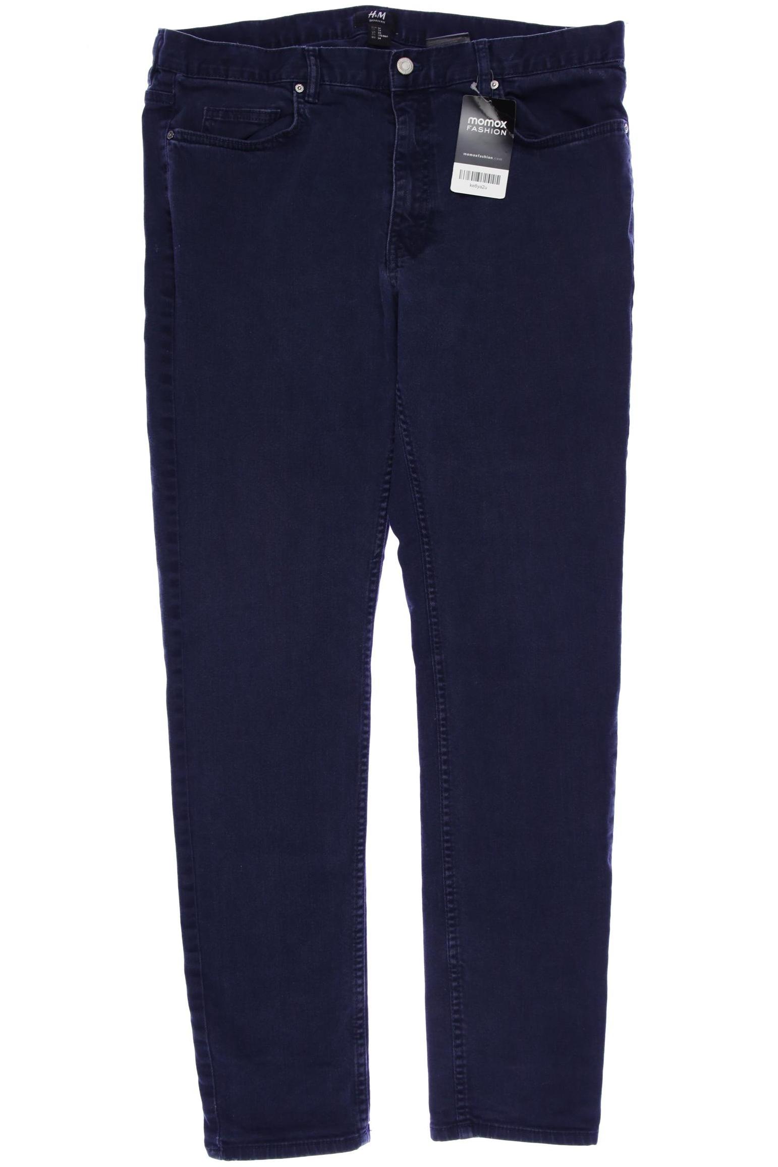 

H&M Damen Jeans, marineblau, Gr. 34