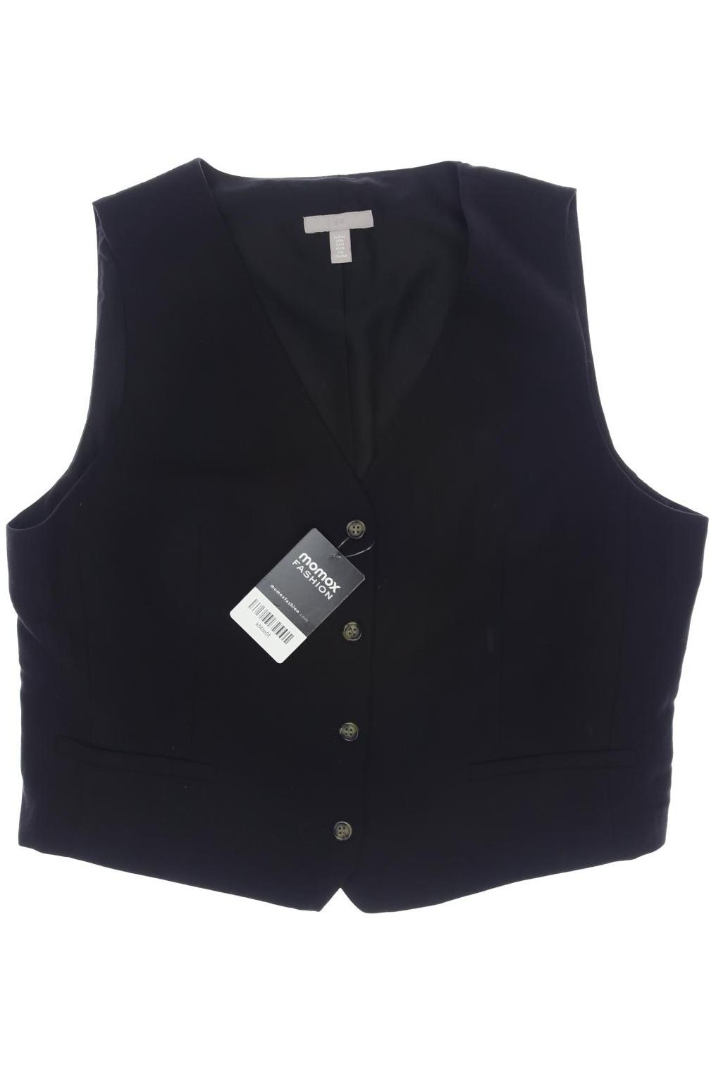 

H&M Damen Weste, schwarz, Gr. 42