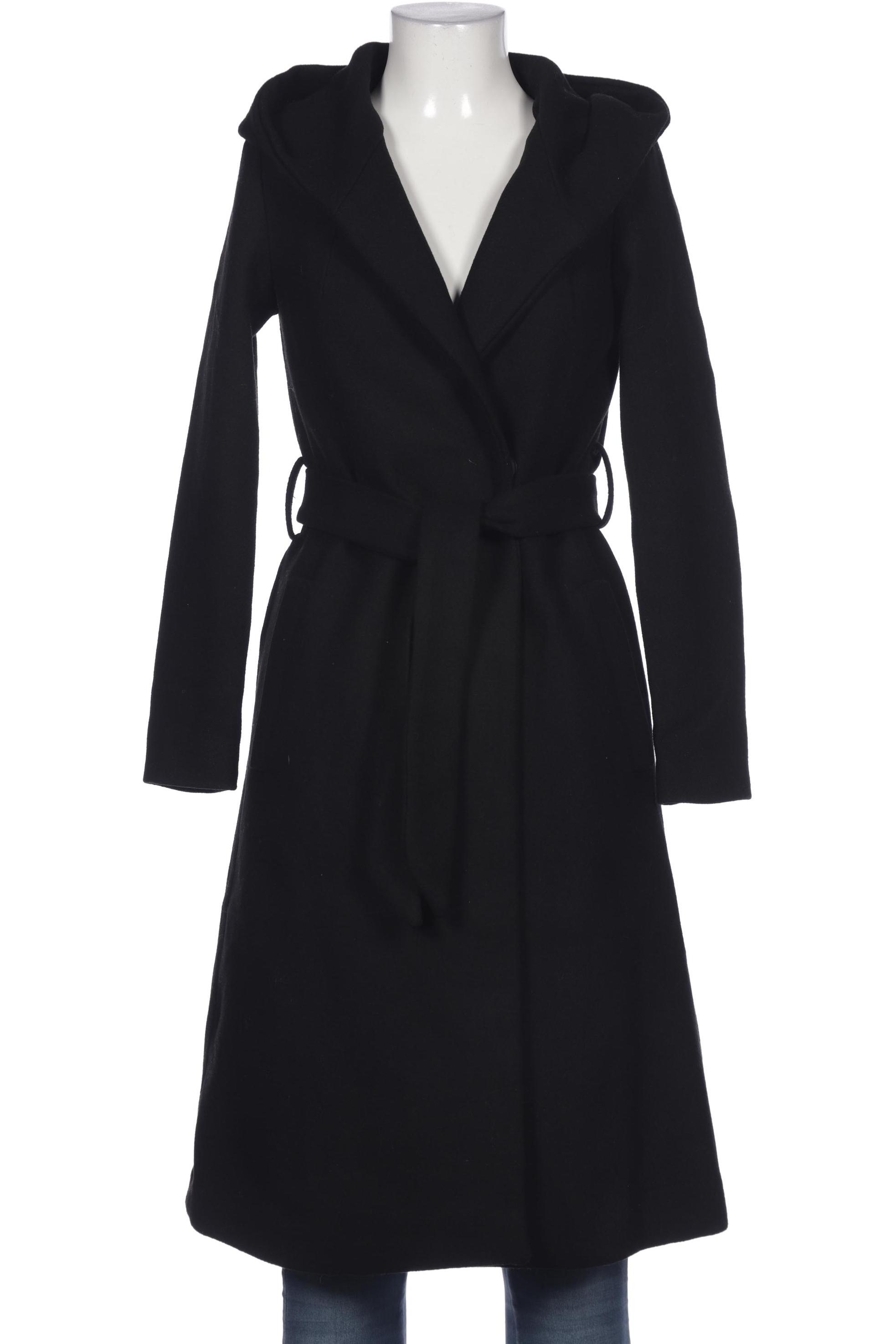 

H&M Damen Mantel, schwarz, Gr. 32