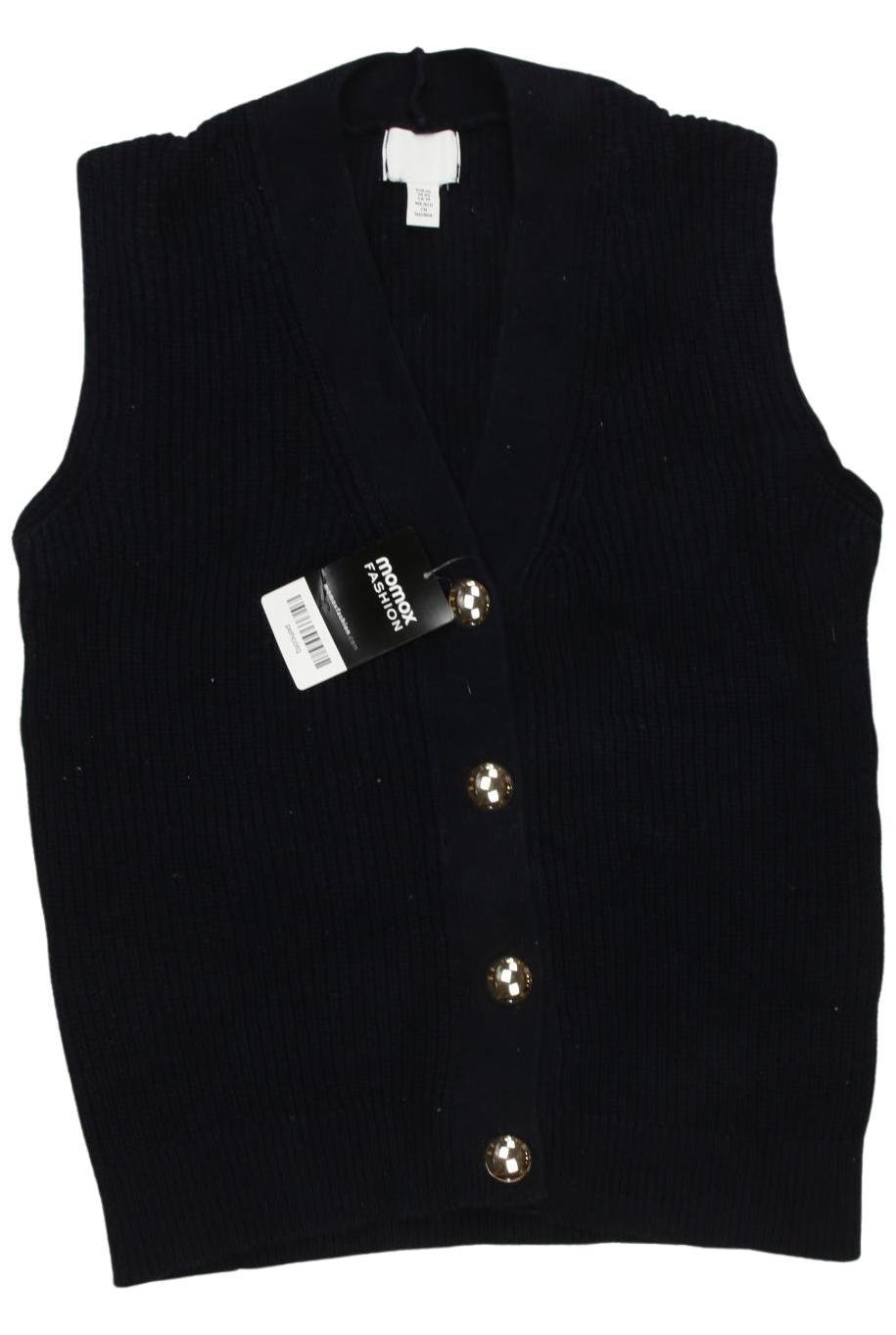 

H&M Damen Weste, marineblau, Gr. 34