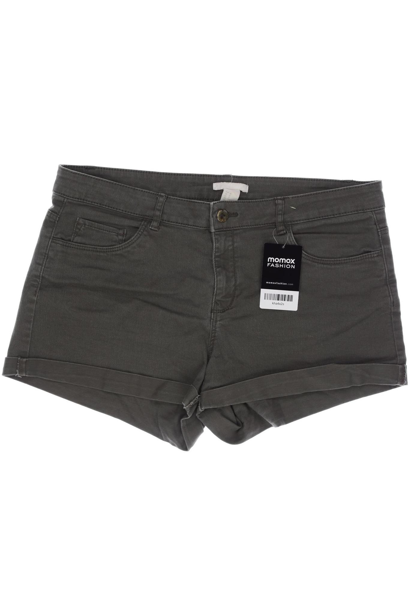 

H&M Damen Shorts, grün, Gr. 42