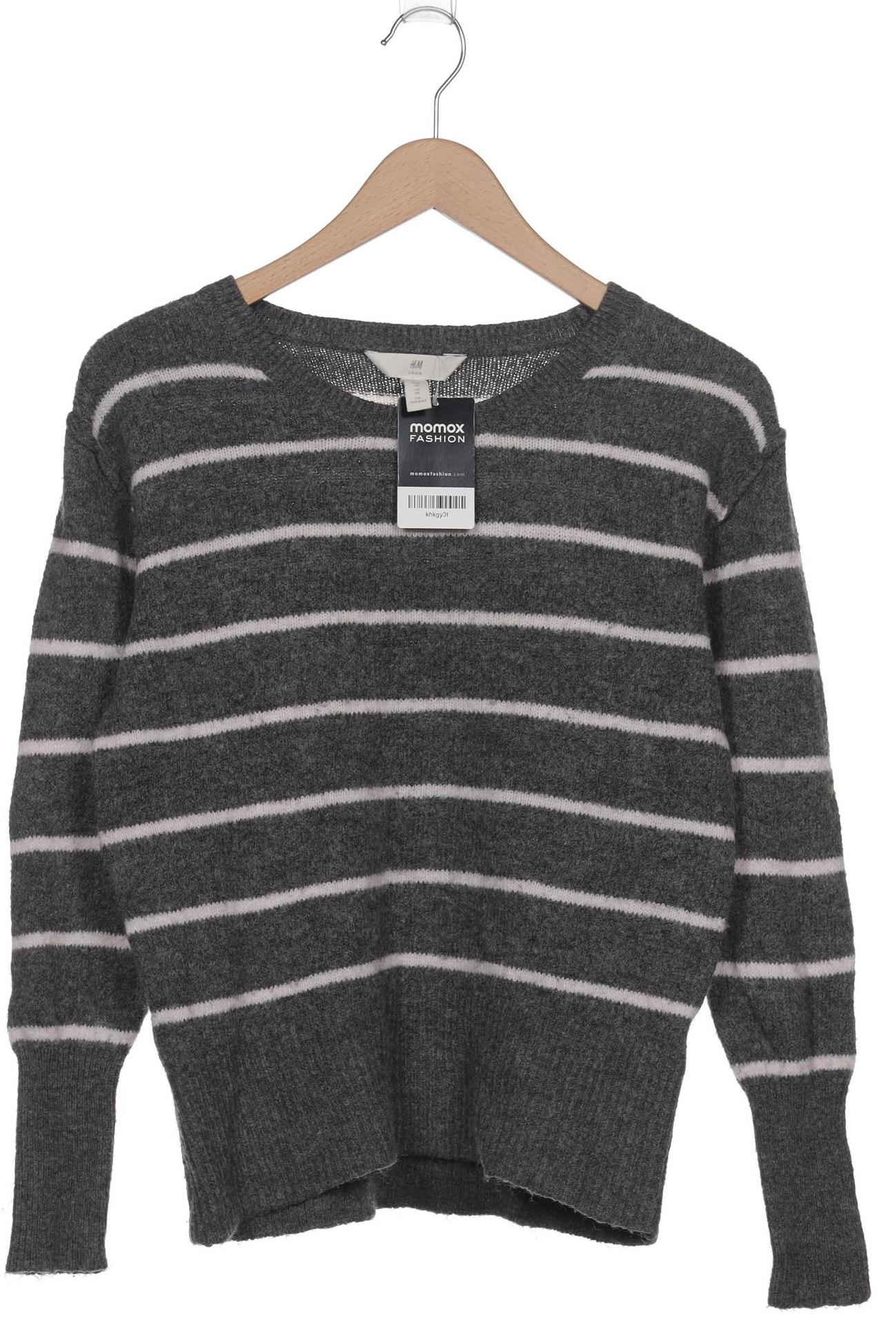 

H&M Damen Pullover, grau, Gr. 34