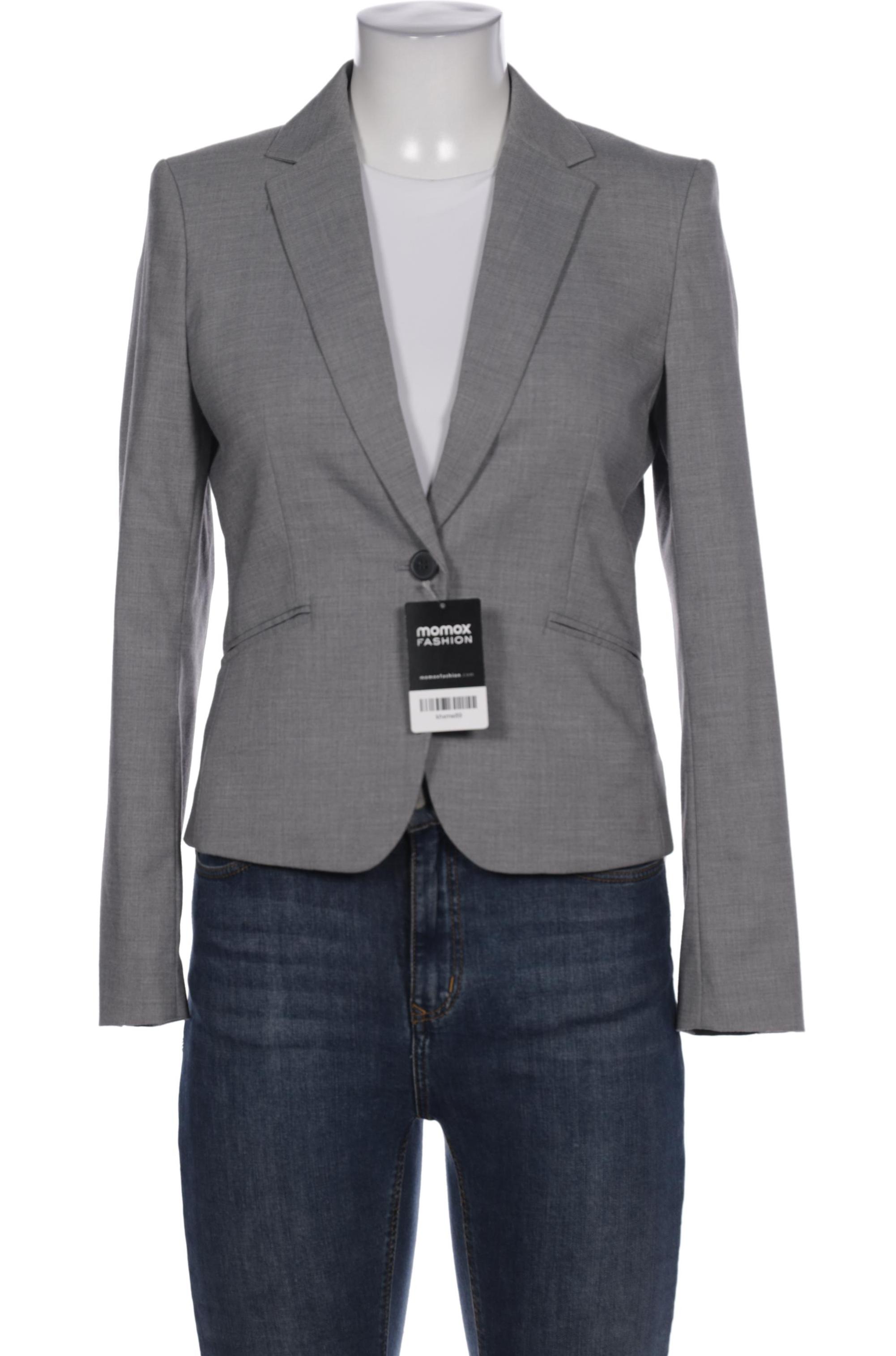 

H&M Damen Blazer, grau, Gr. 38