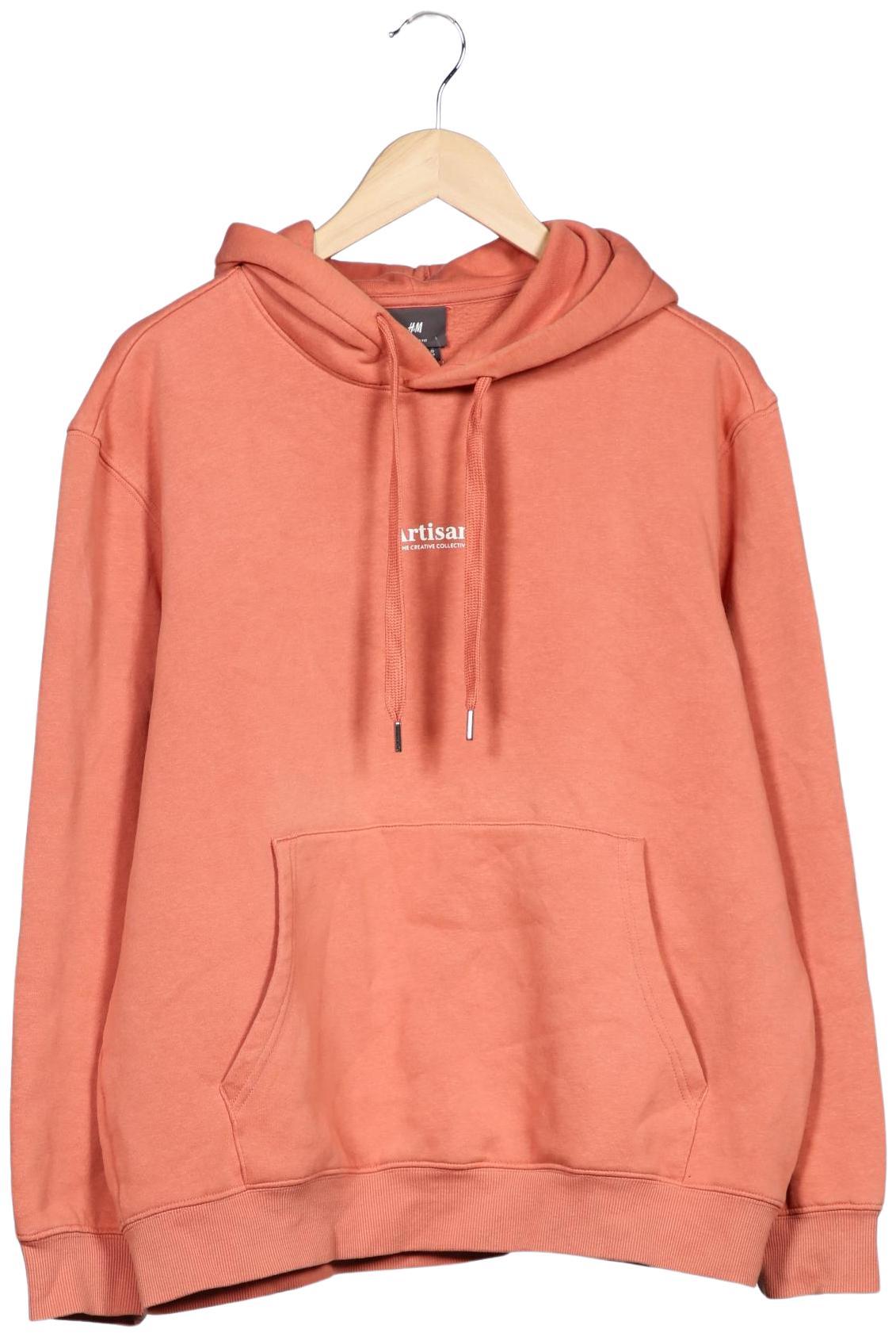 

H&M Damen Kapuzenpullover, orange, Gr. 42