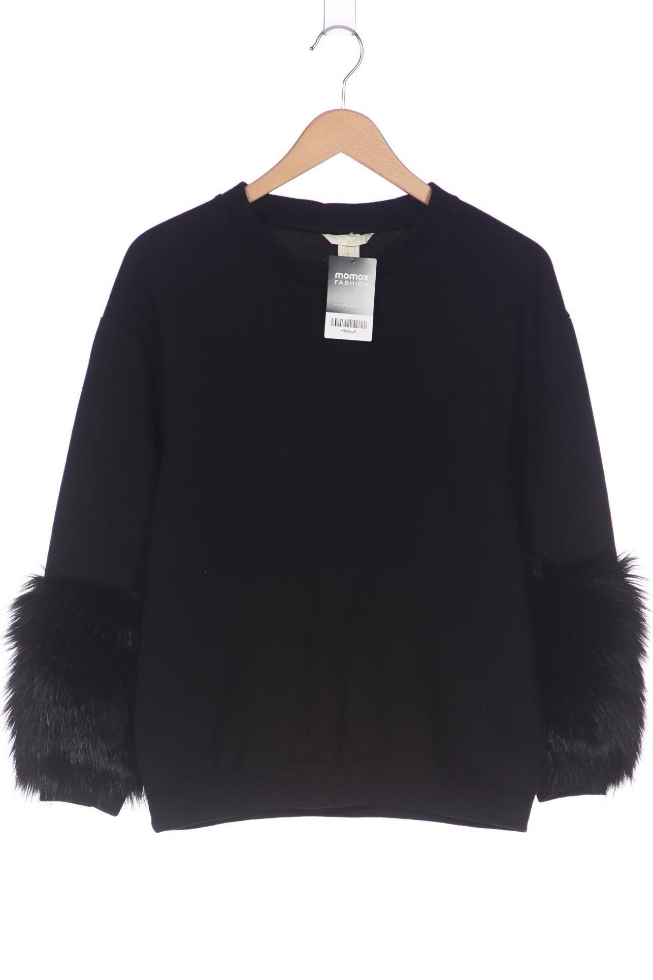 

H&M Damen Sweatshirt, schwarz, Gr. 38