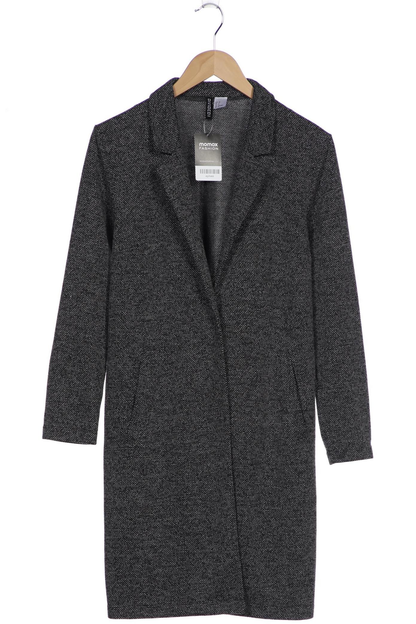 

H&M Damen Mantel, schwarz, Gr. 38
