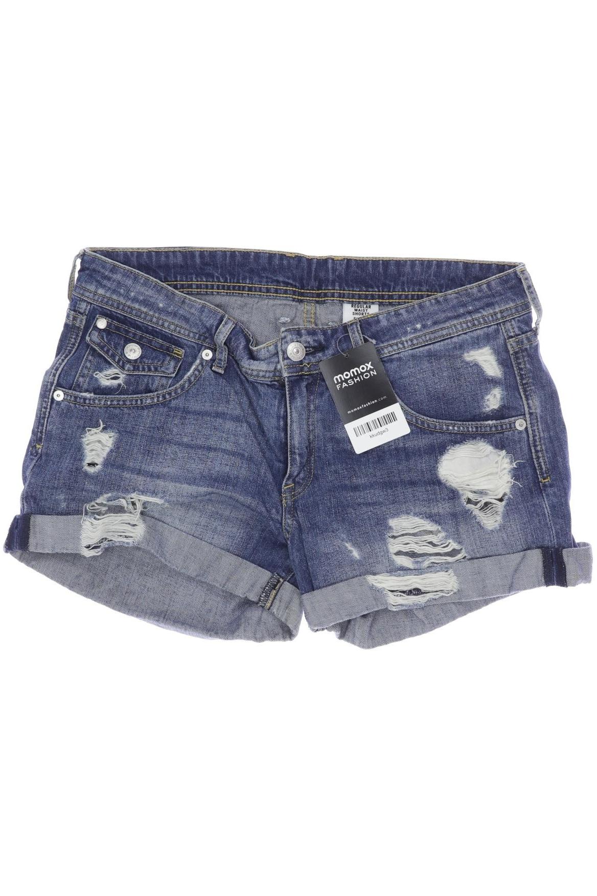 

H&M Damen Shorts, blau, Gr. 36