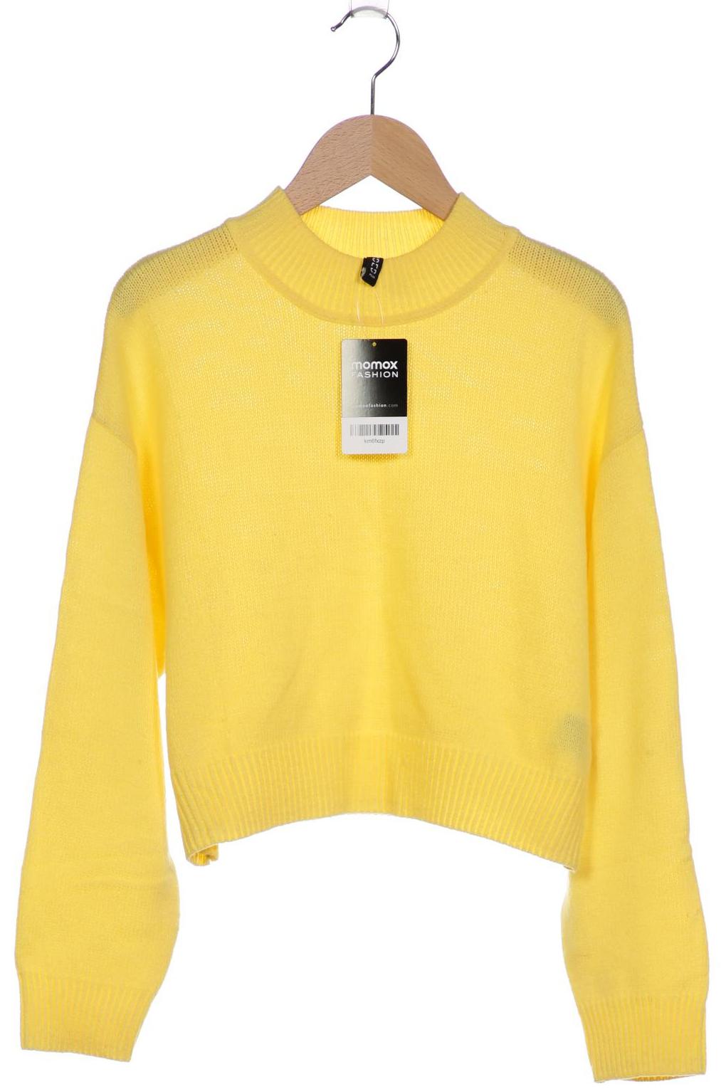 

H&M Damen Pullover, gelb, Gr. 32