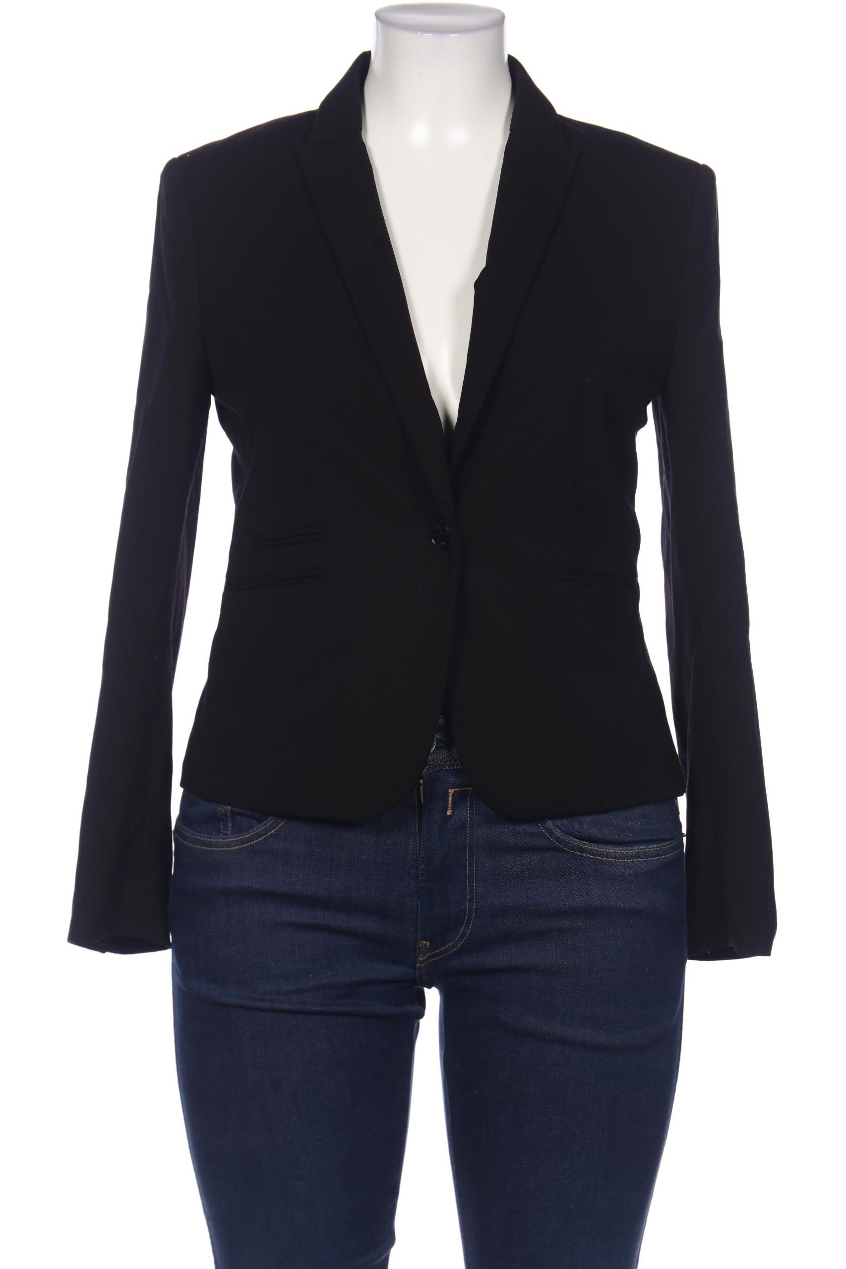 

H&M Damen Blazer, schwarz