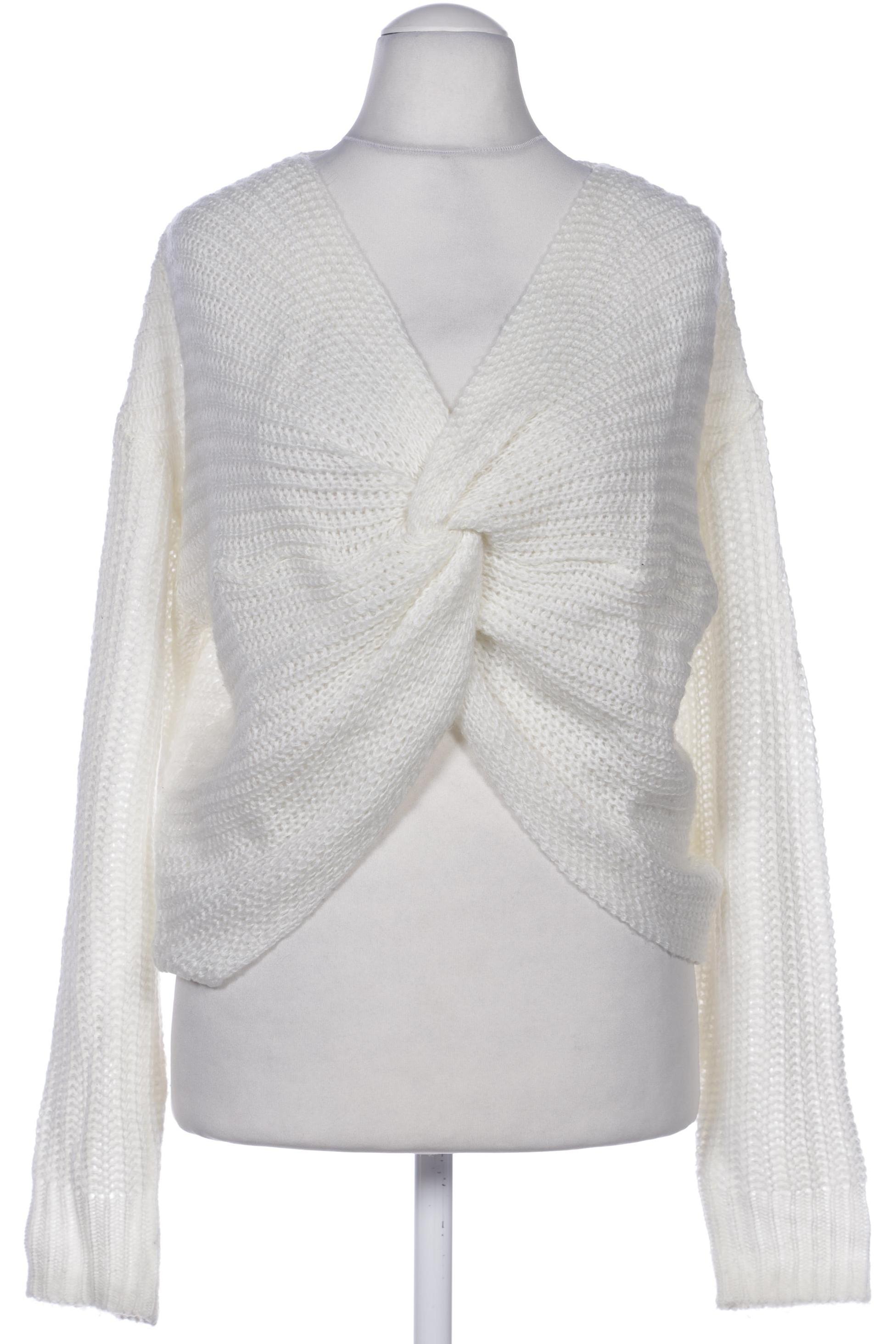 

H&M Damen Pullover, weiß, Gr. 36