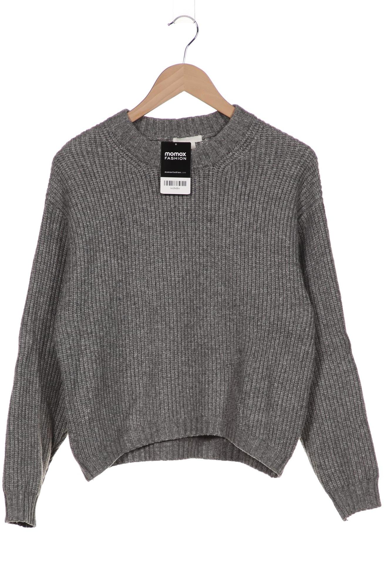 

H&M Damen Pullover, grau, Gr. 34
