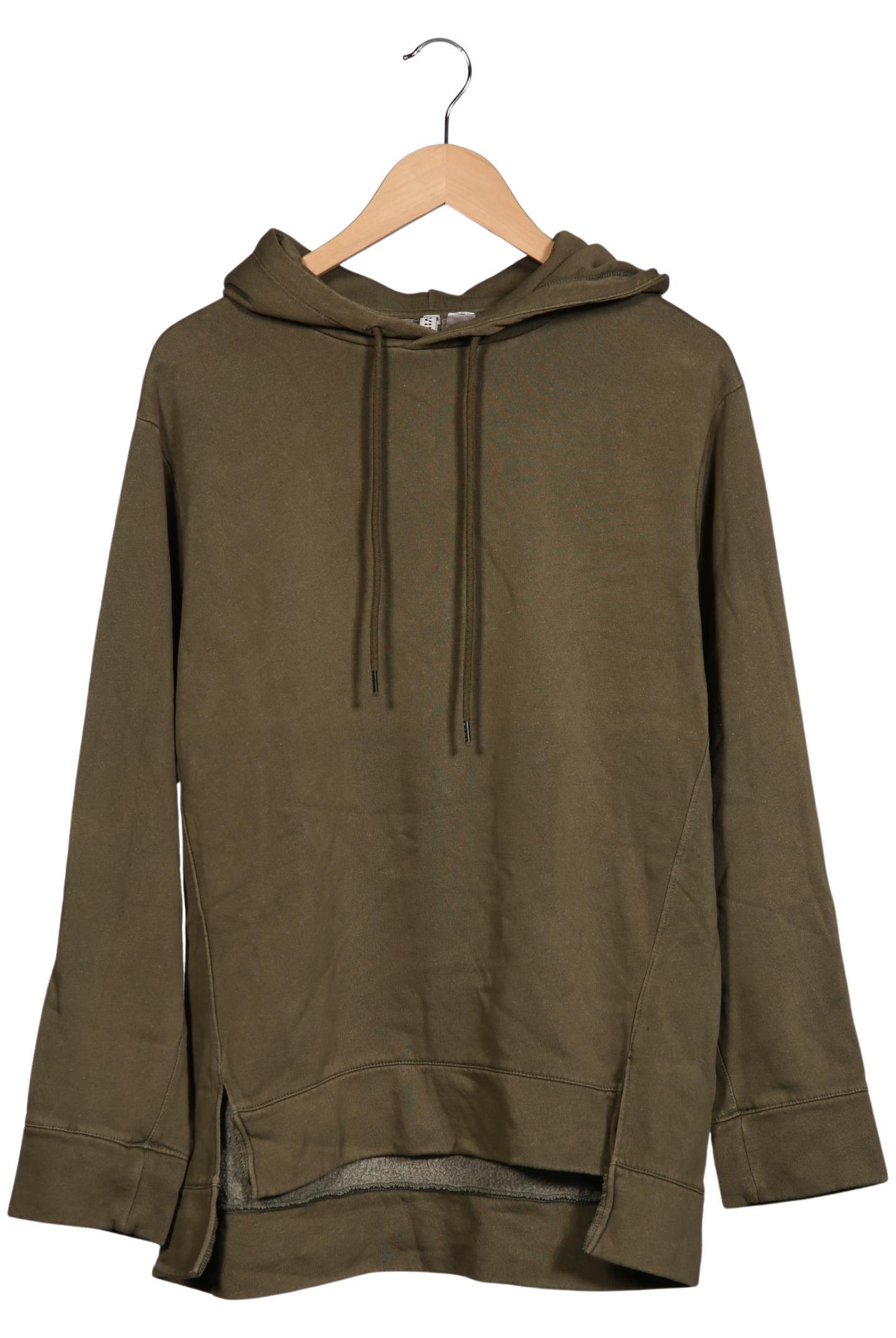 

H&M Damen Kapuzenpullover, grün, Gr. 34