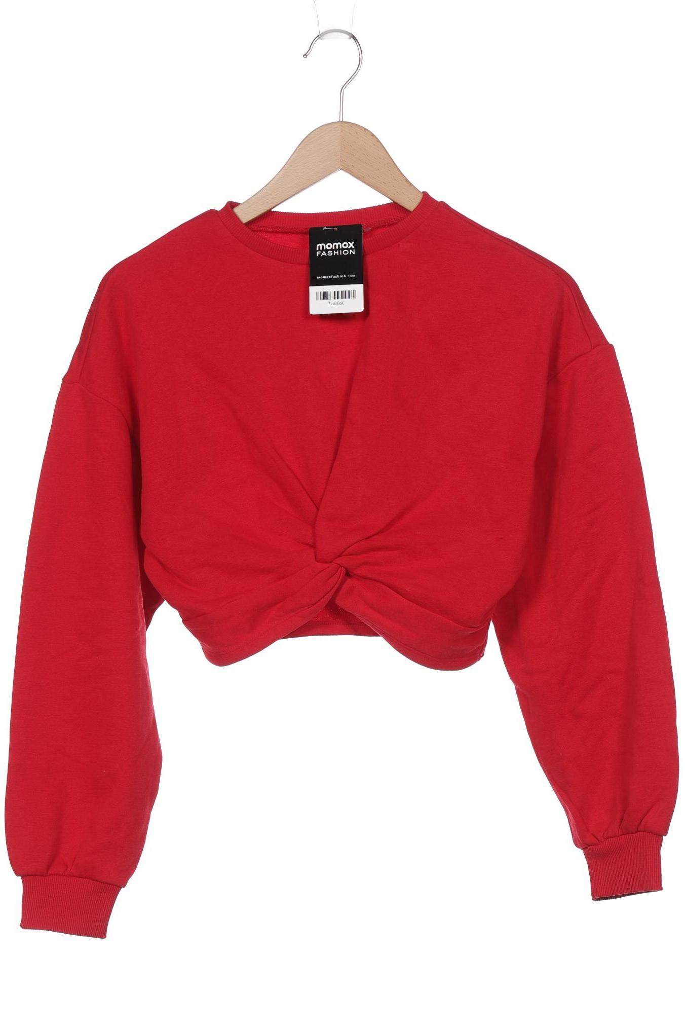 

H&M Damen Sweatshirt, rot, Gr. 38