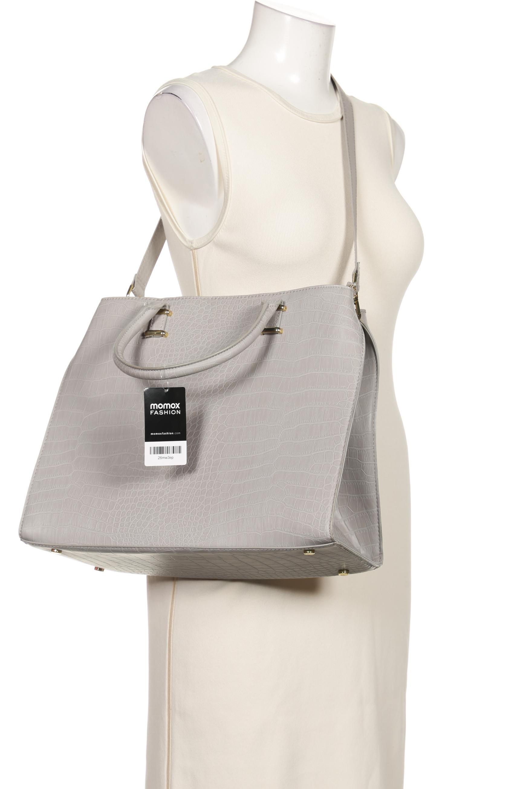 

H&M Damen Handtasche, grau, Gr.