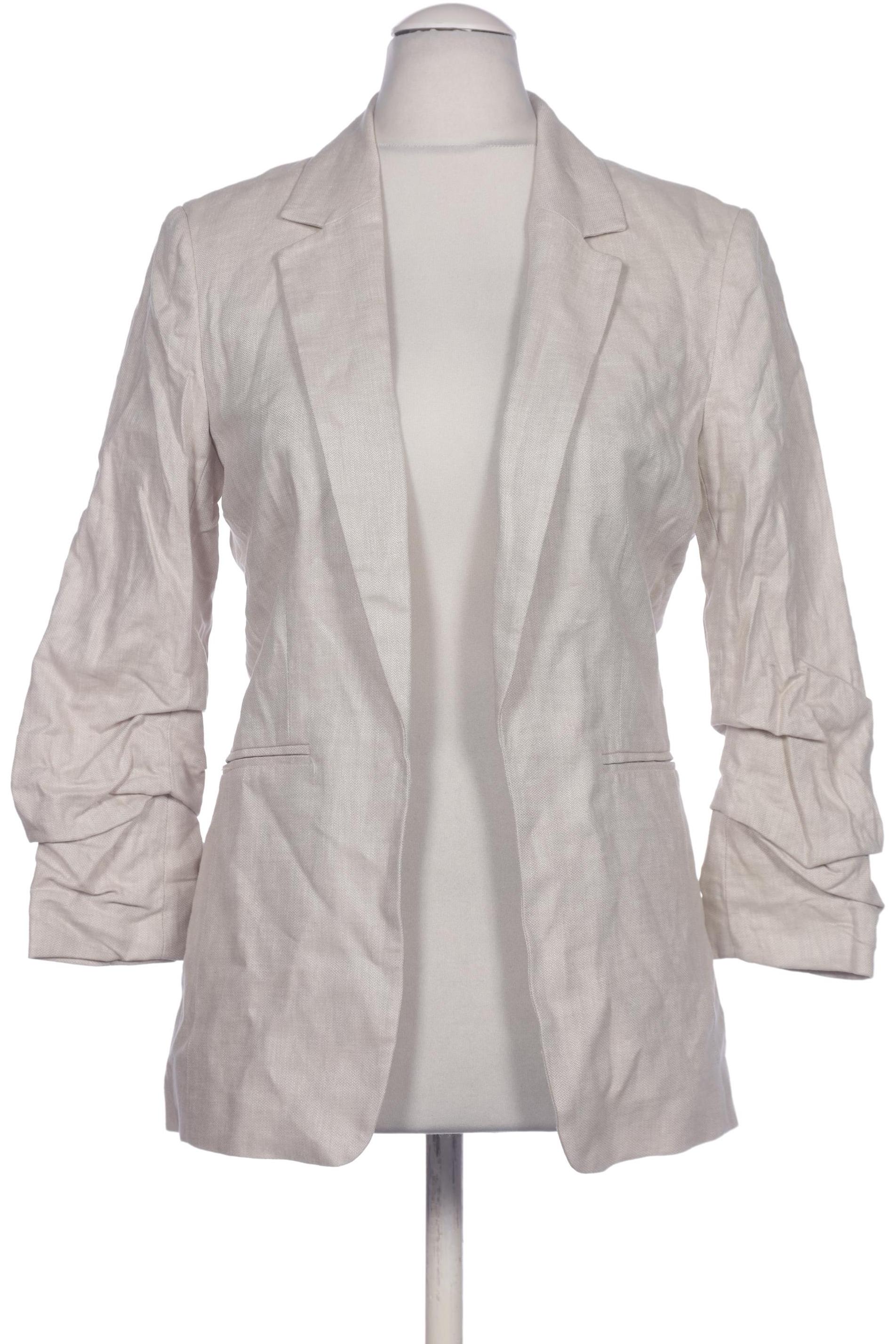 

H&M Damen Blazer, cremeweiß, Gr. 36