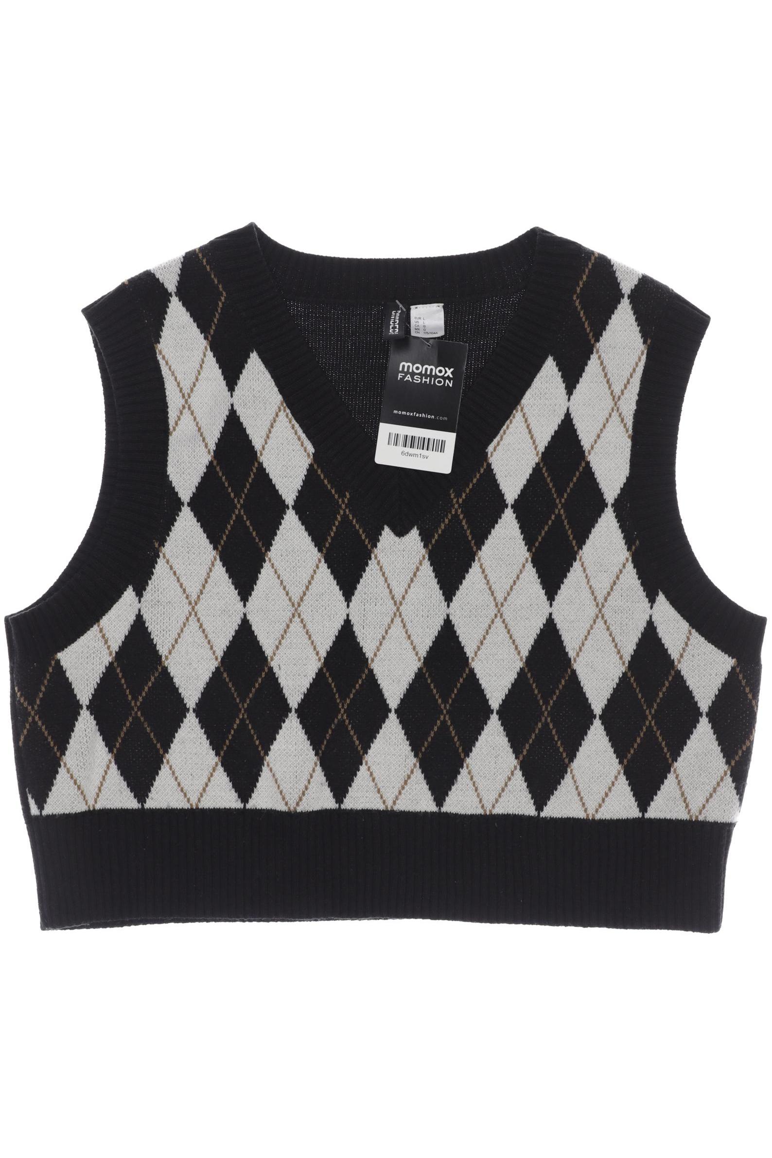 

H&M Damen Pullover, schwarz, Gr. 42