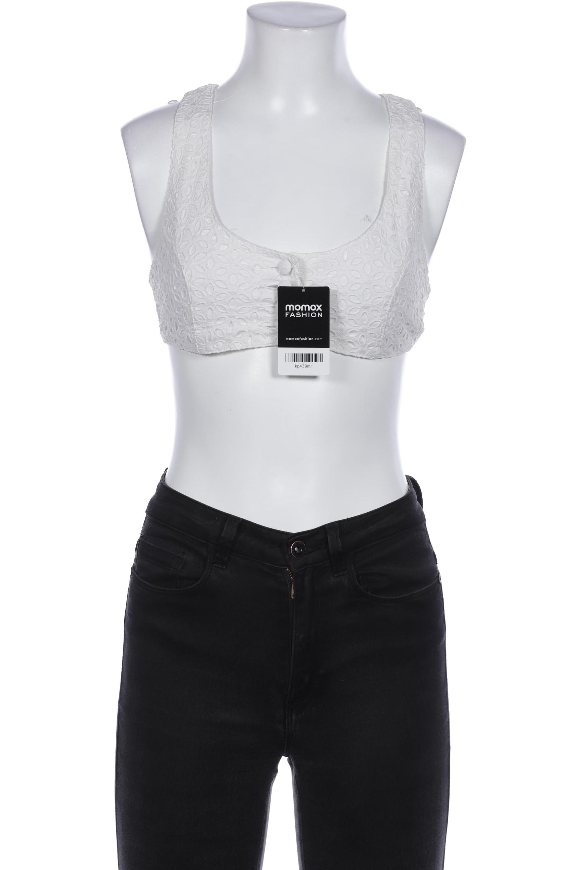 

H&M Damen Weste, weiß, Gr. 34