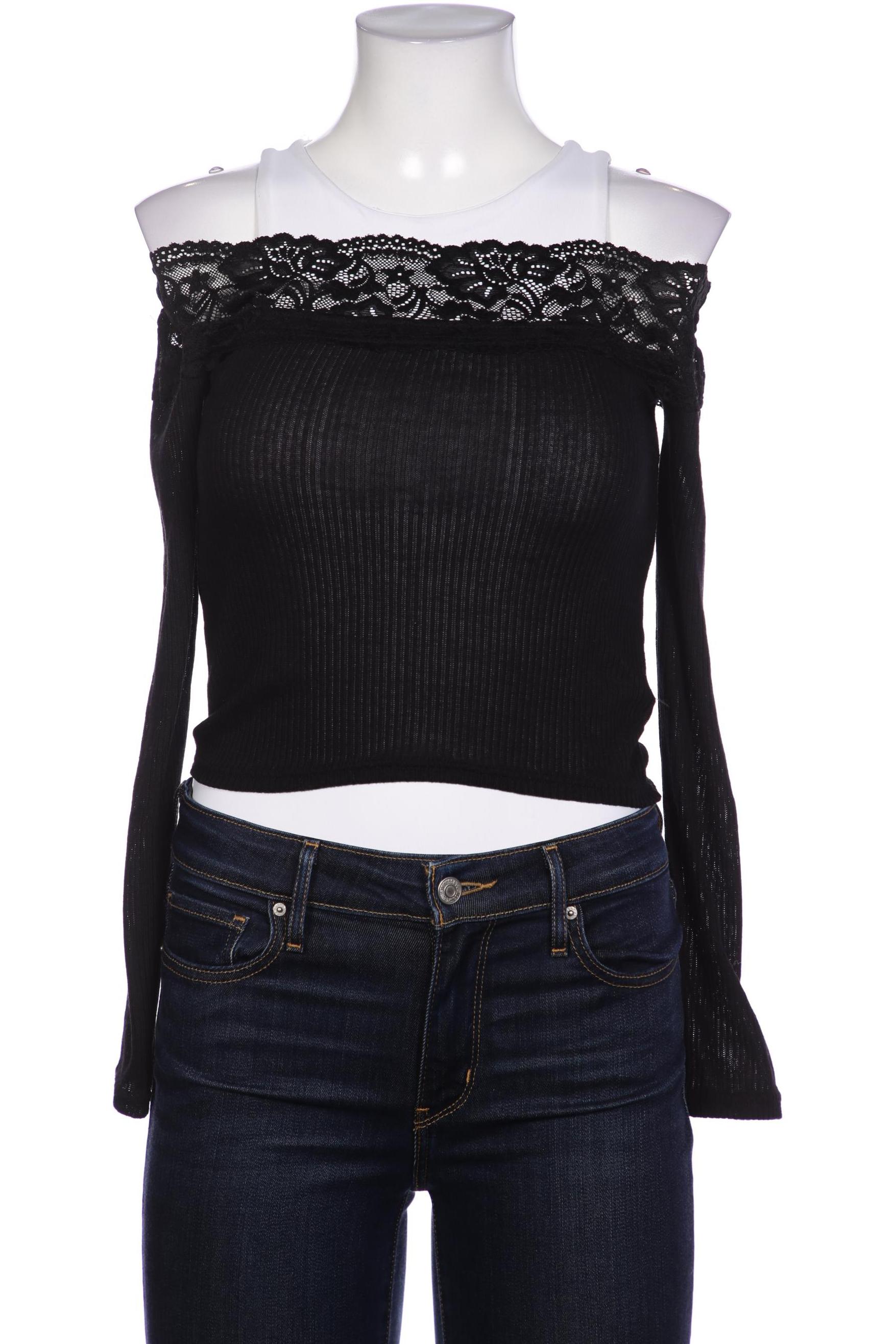 

H&M Damen Pullover, schwarz, Gr. 36