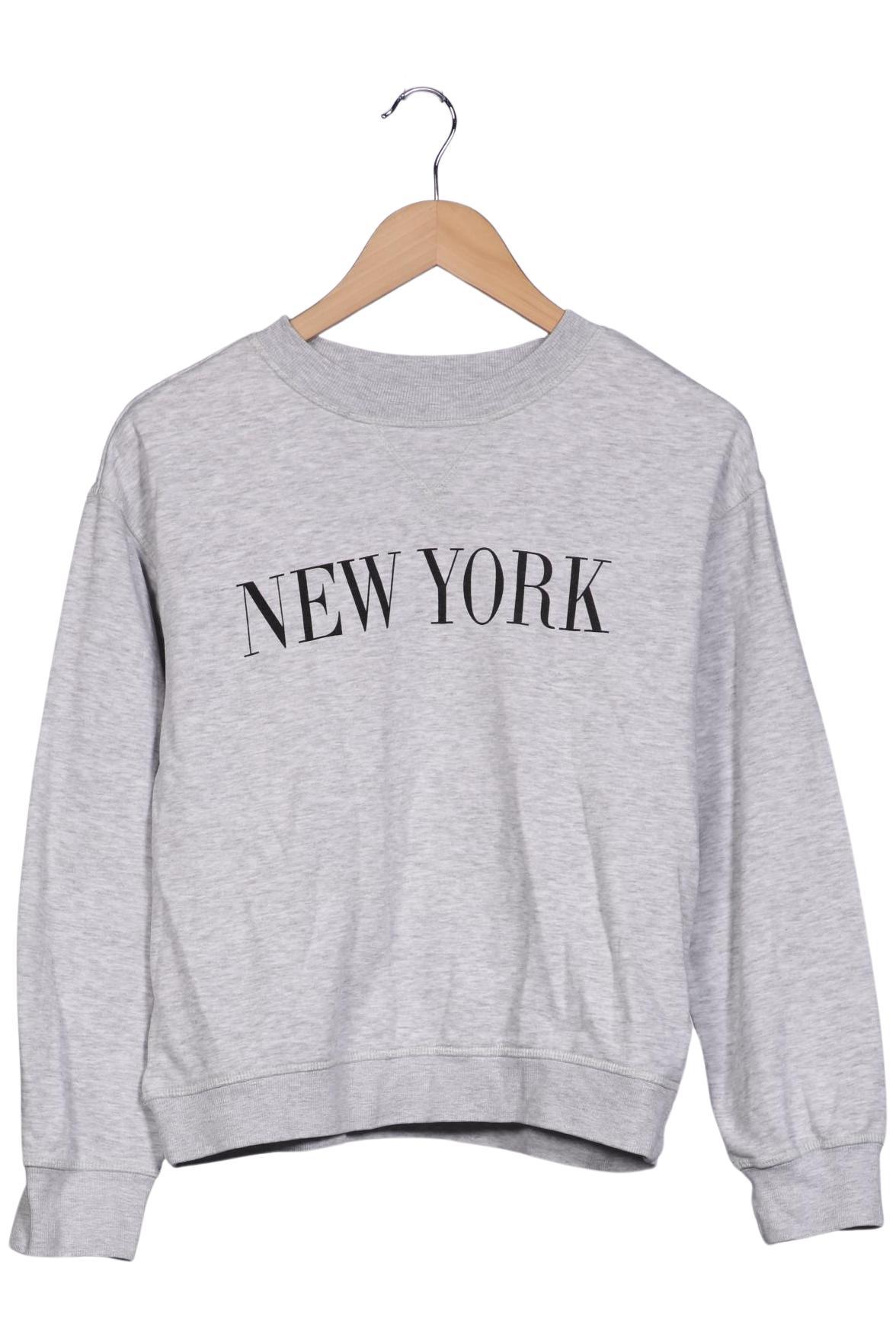 

H&M Damen Sweatshirt, grau, Gr. 34