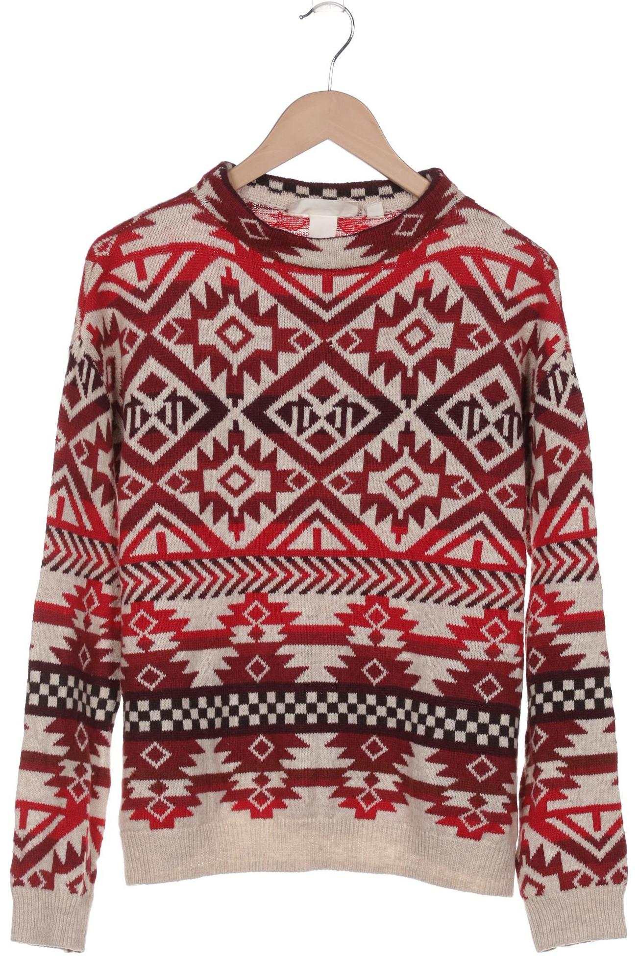 

H&M Damen Pullover, rot, Gr. 36