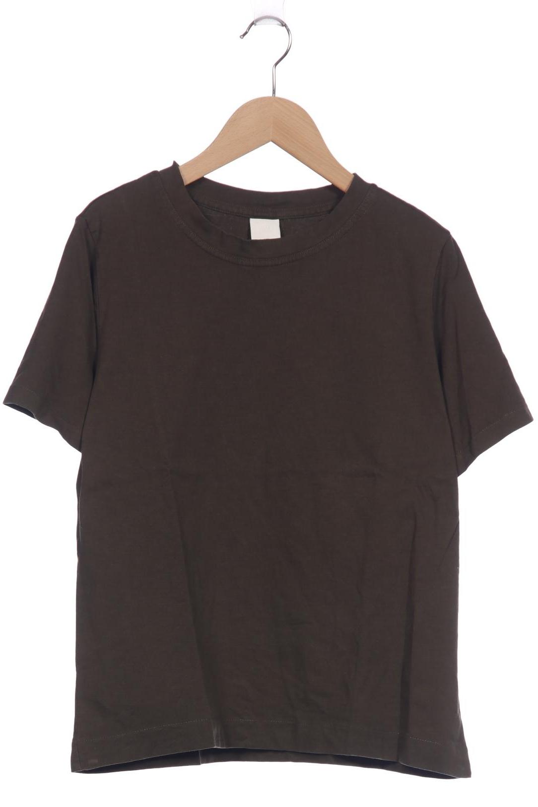 

H&M Damen T-Shirt, braun, Gr. 36