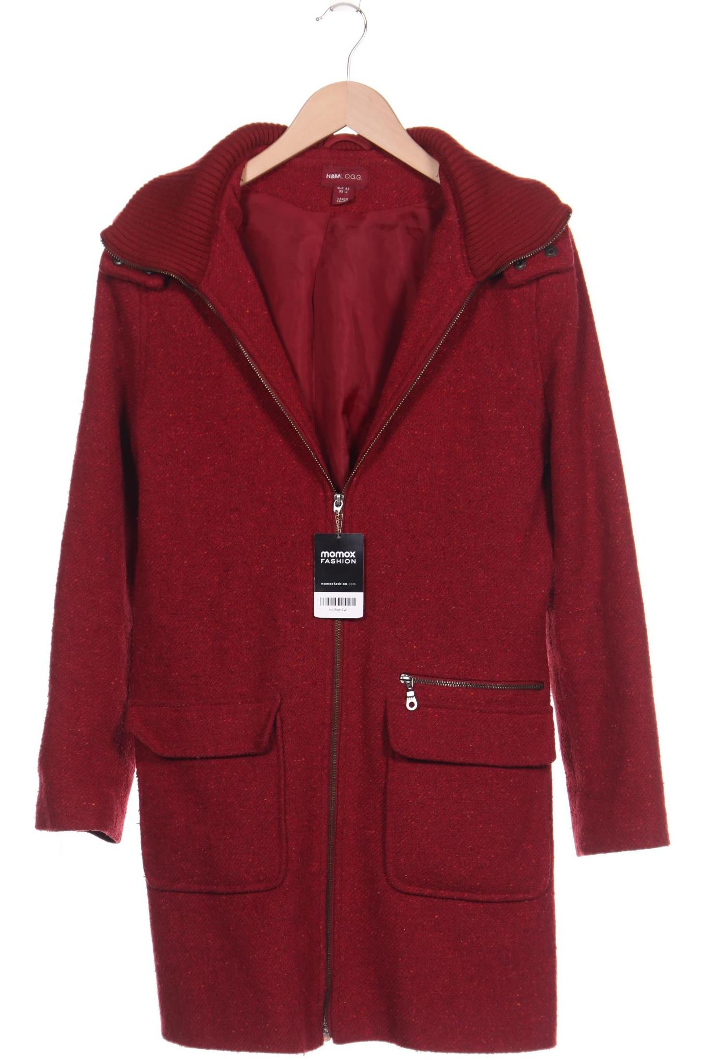 

H&M Damen Mantel, rot