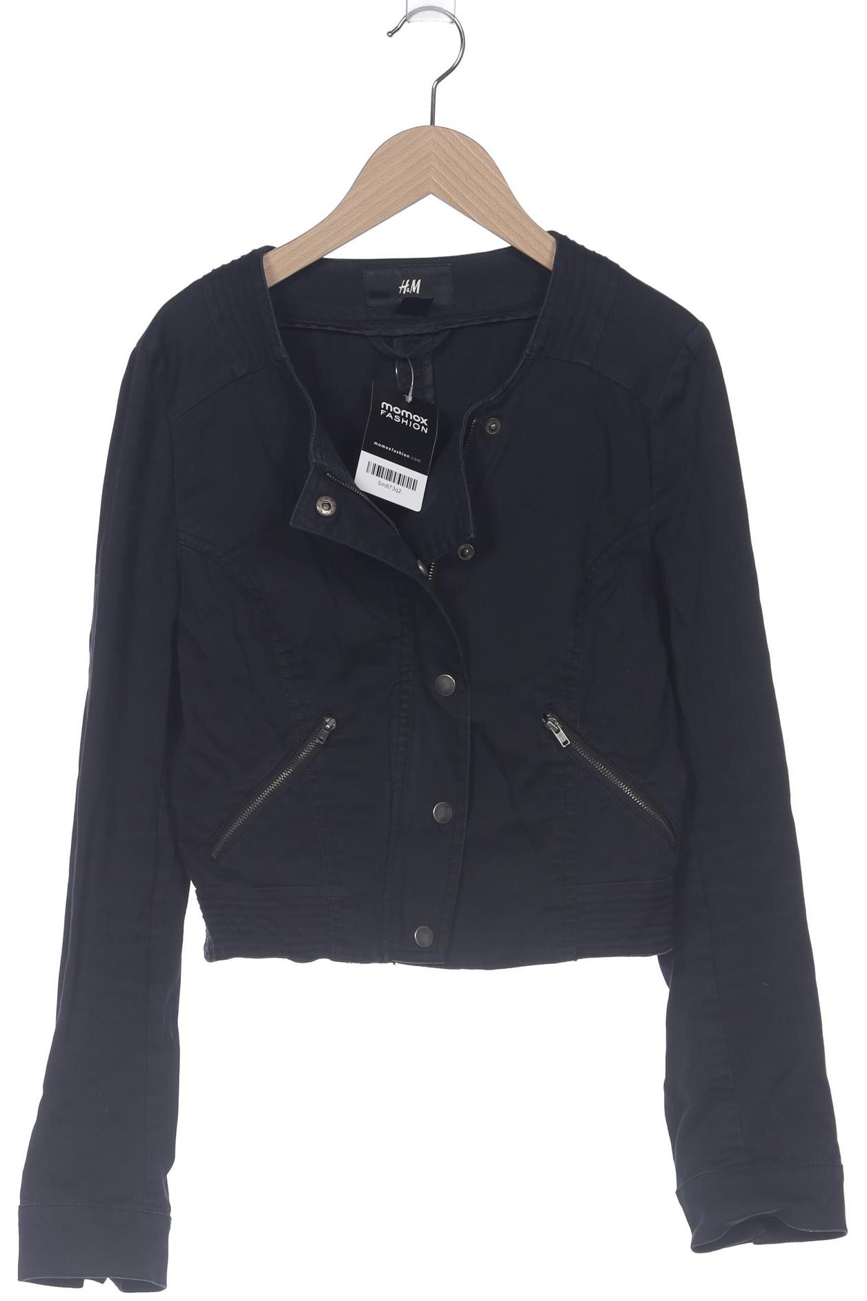 

H&M Damen Jacke, marineblau, Gr. 36