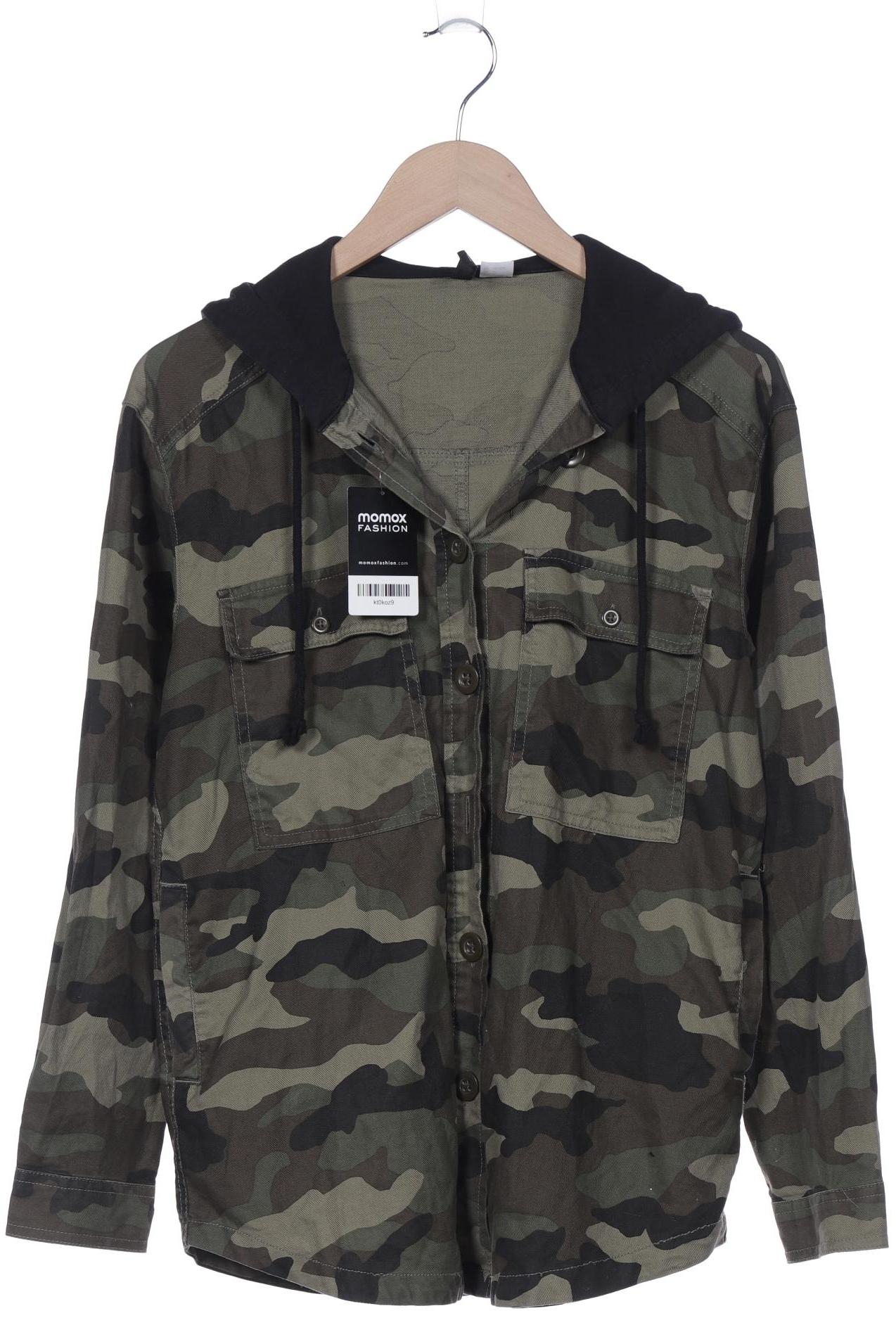 

H&M Damen Jacke, grün, Gr. 34