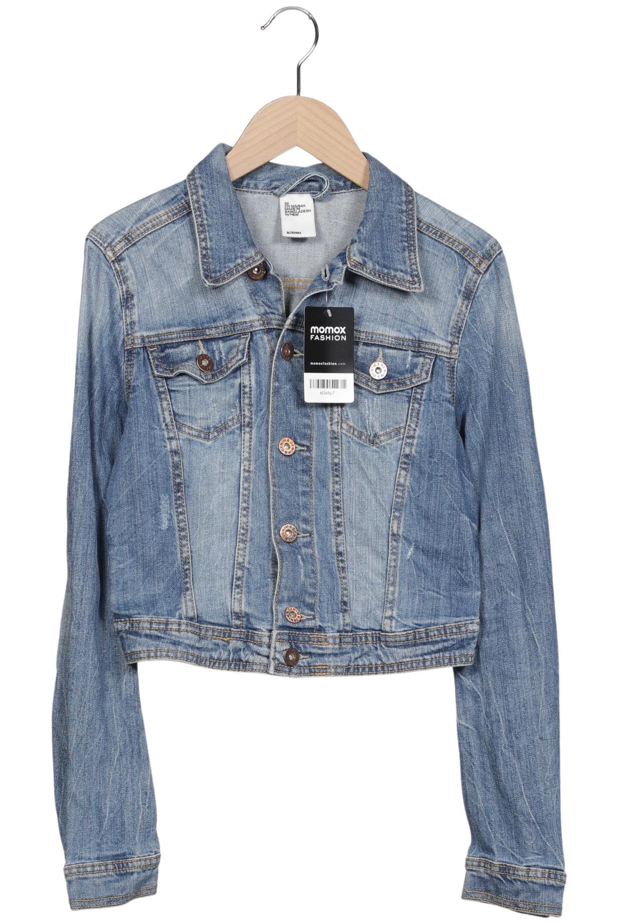 

H&M Damen Jacke, blau, Gr. 36