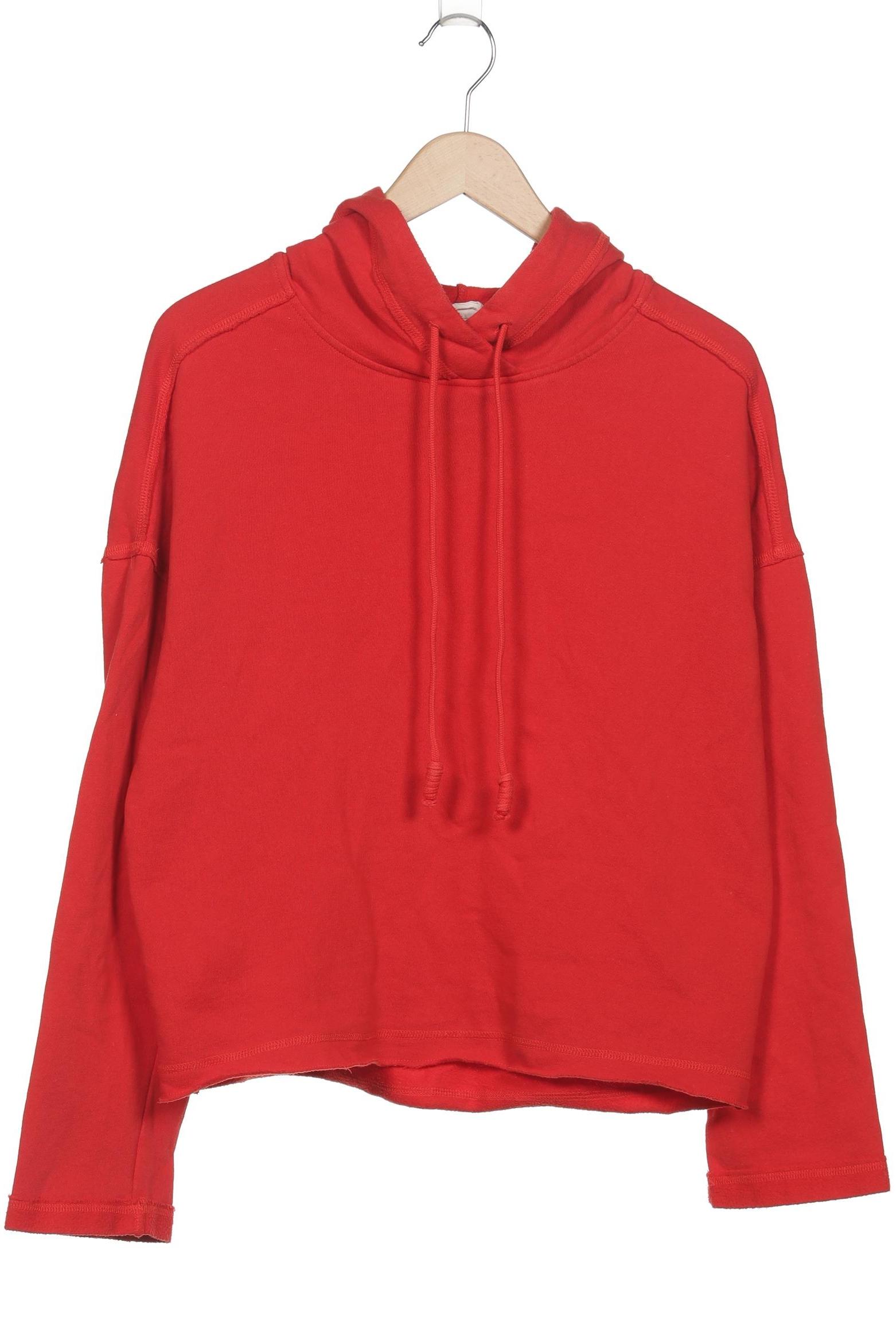 

H&M Damen Kapuzenpullover, rot, Gr. 36