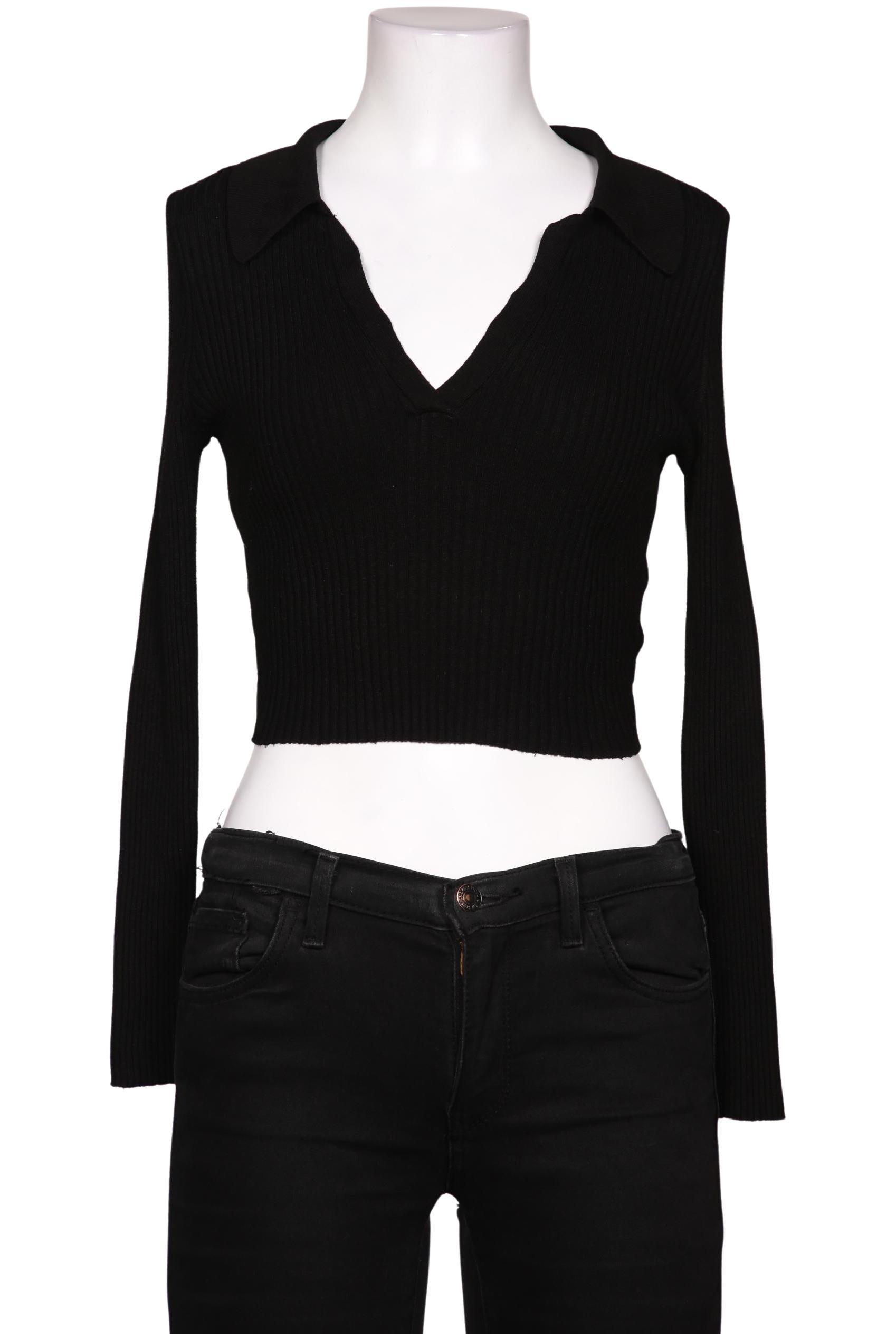 

H&M Damen Pullover, schwarz, Gr. 38