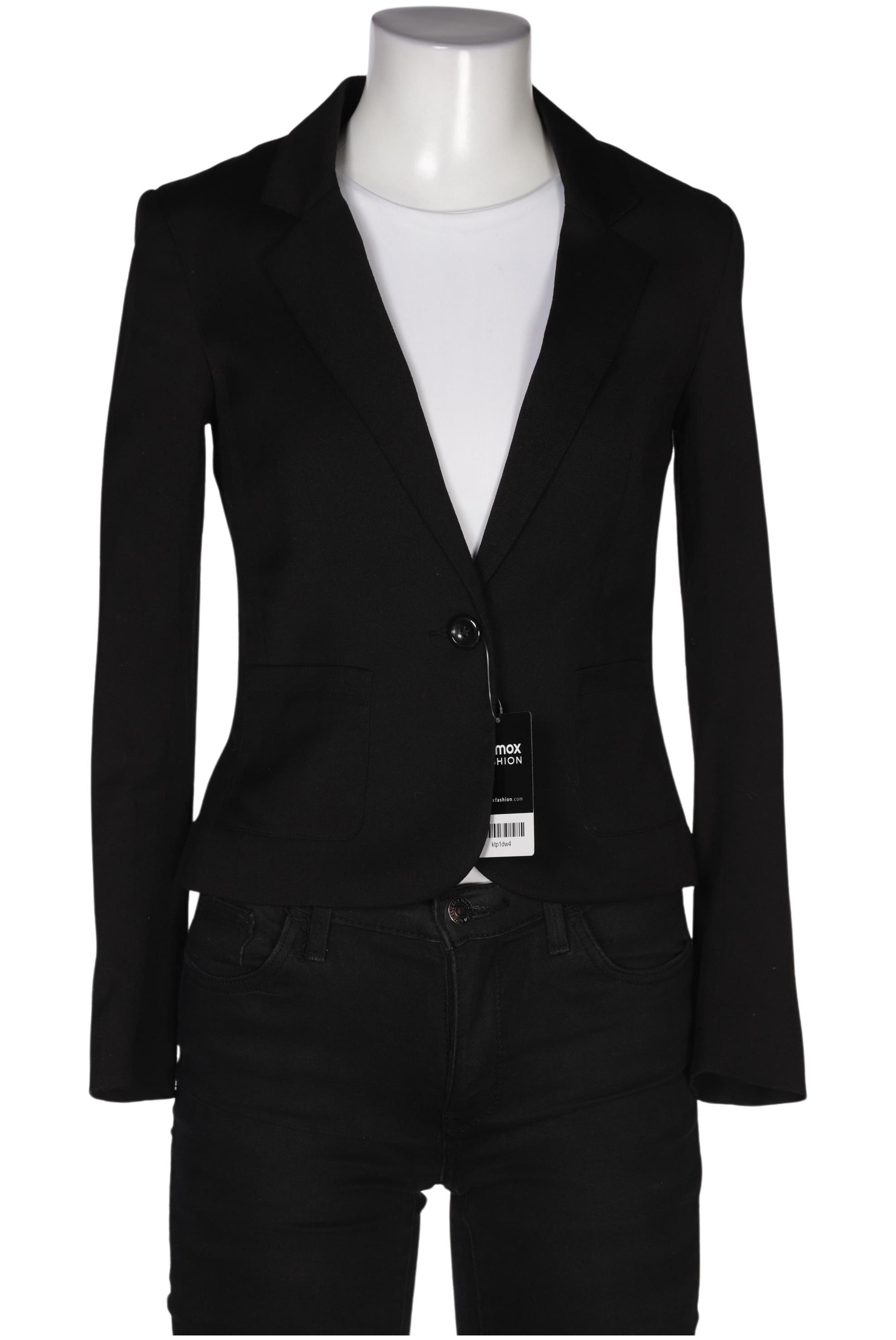 

H&M Damen Blazer, schwarz, Gr. 34