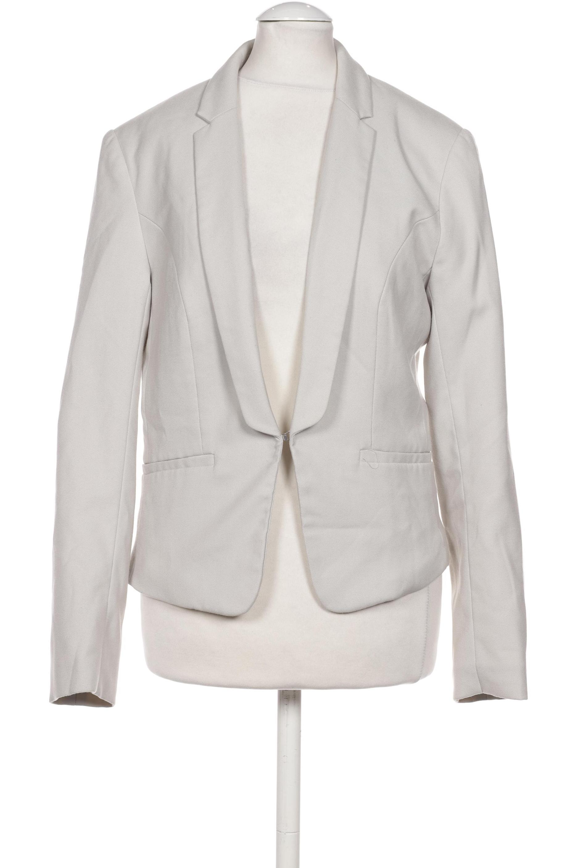 

H&M Damen Blazer, cremeweiß, Gr. 38